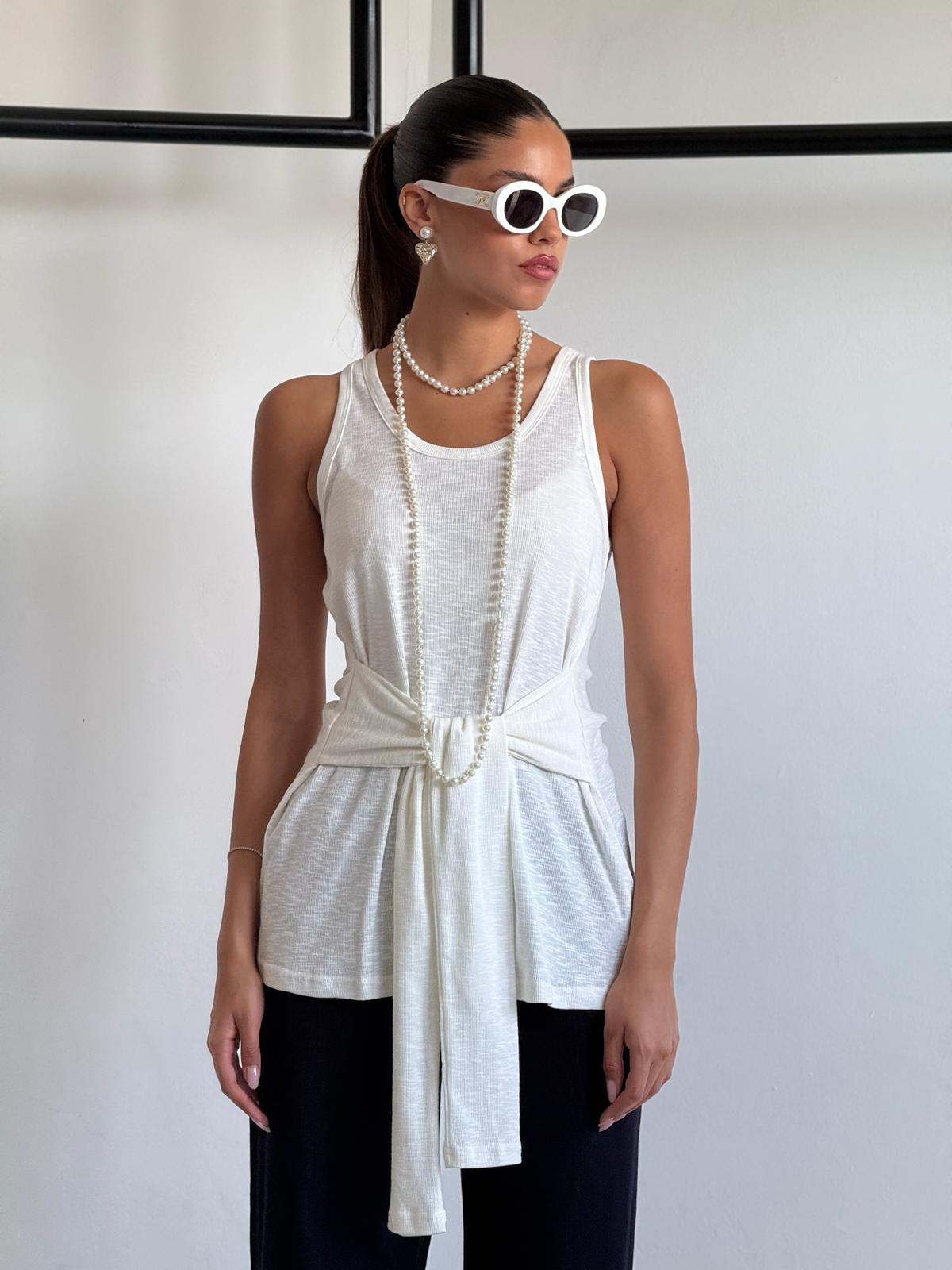 גופיית אוניל לבן