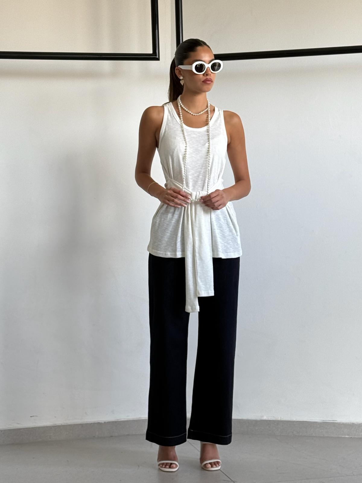 גופיית אוניל לבן