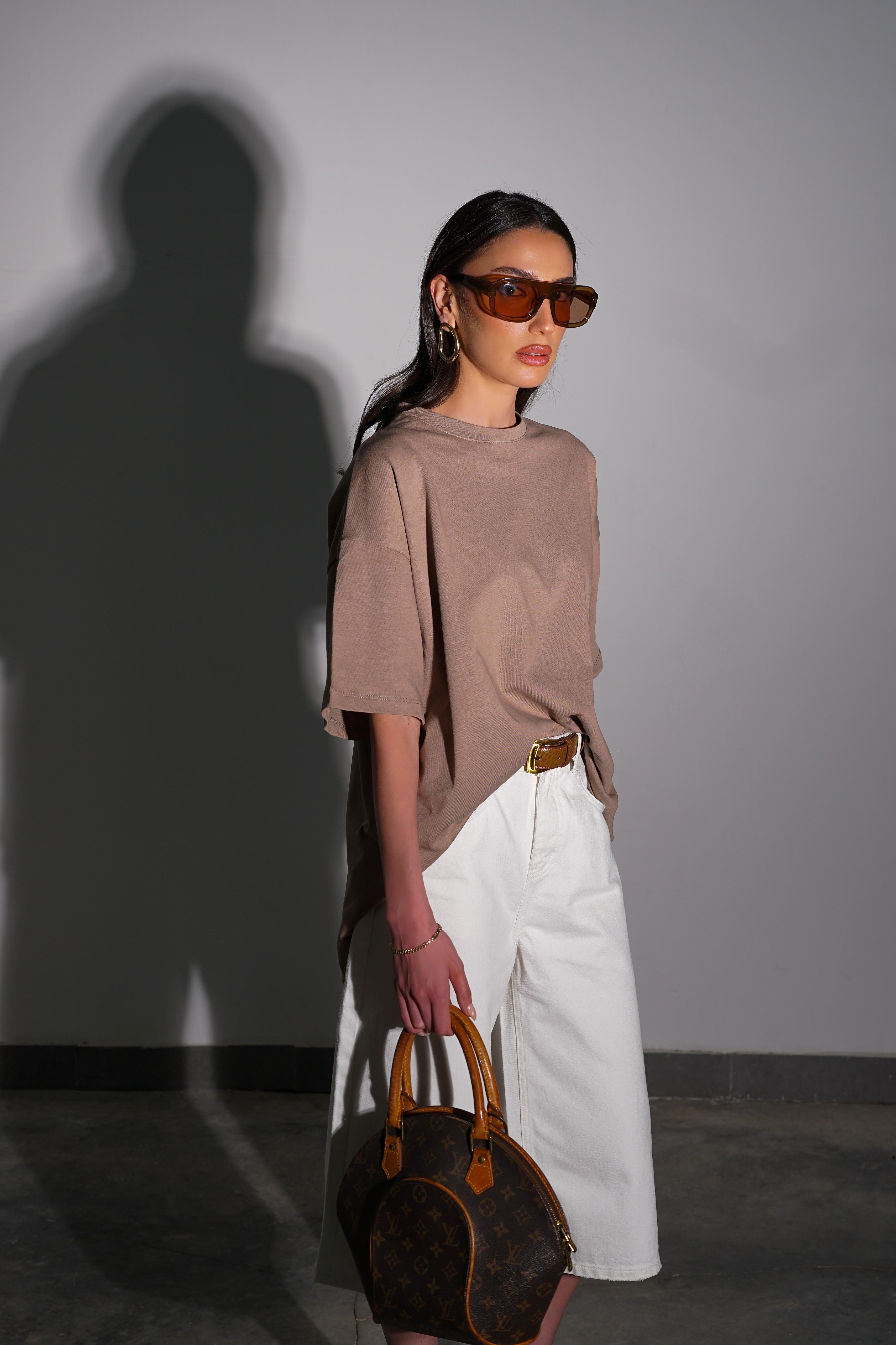 חולצת דמיין מוקה