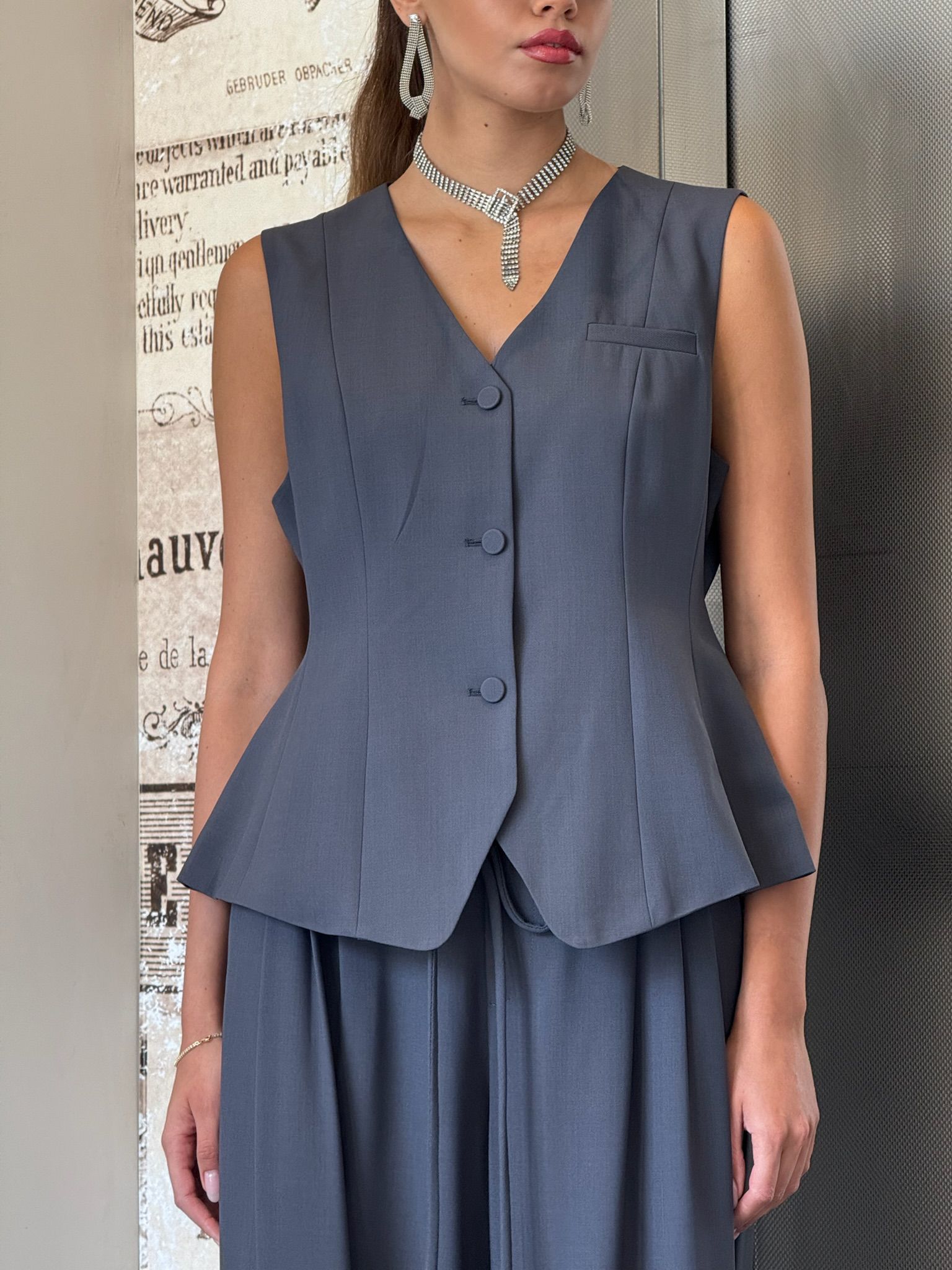 ווסט לימאז כחול אפור