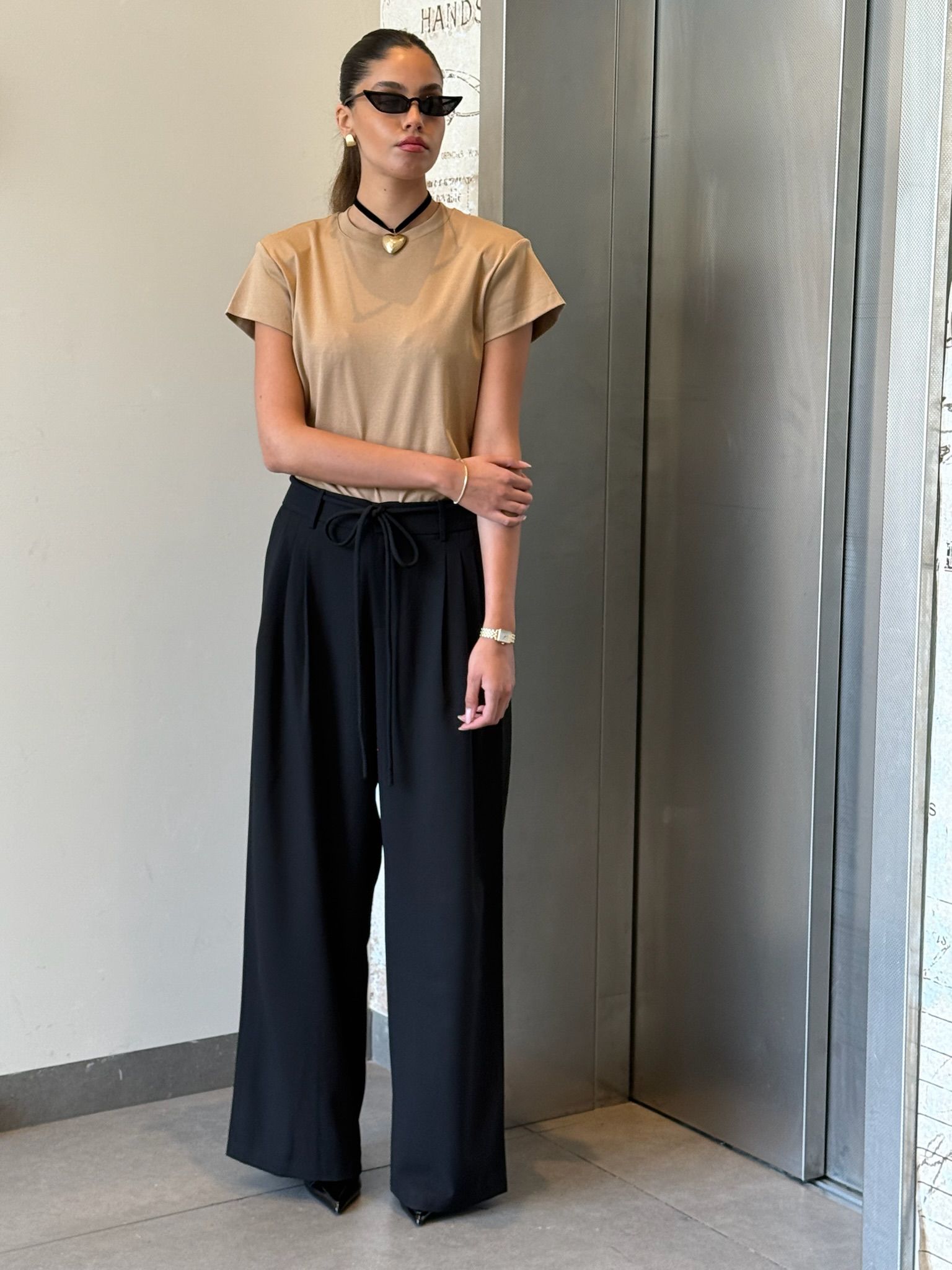 מכנס שלבי שחור