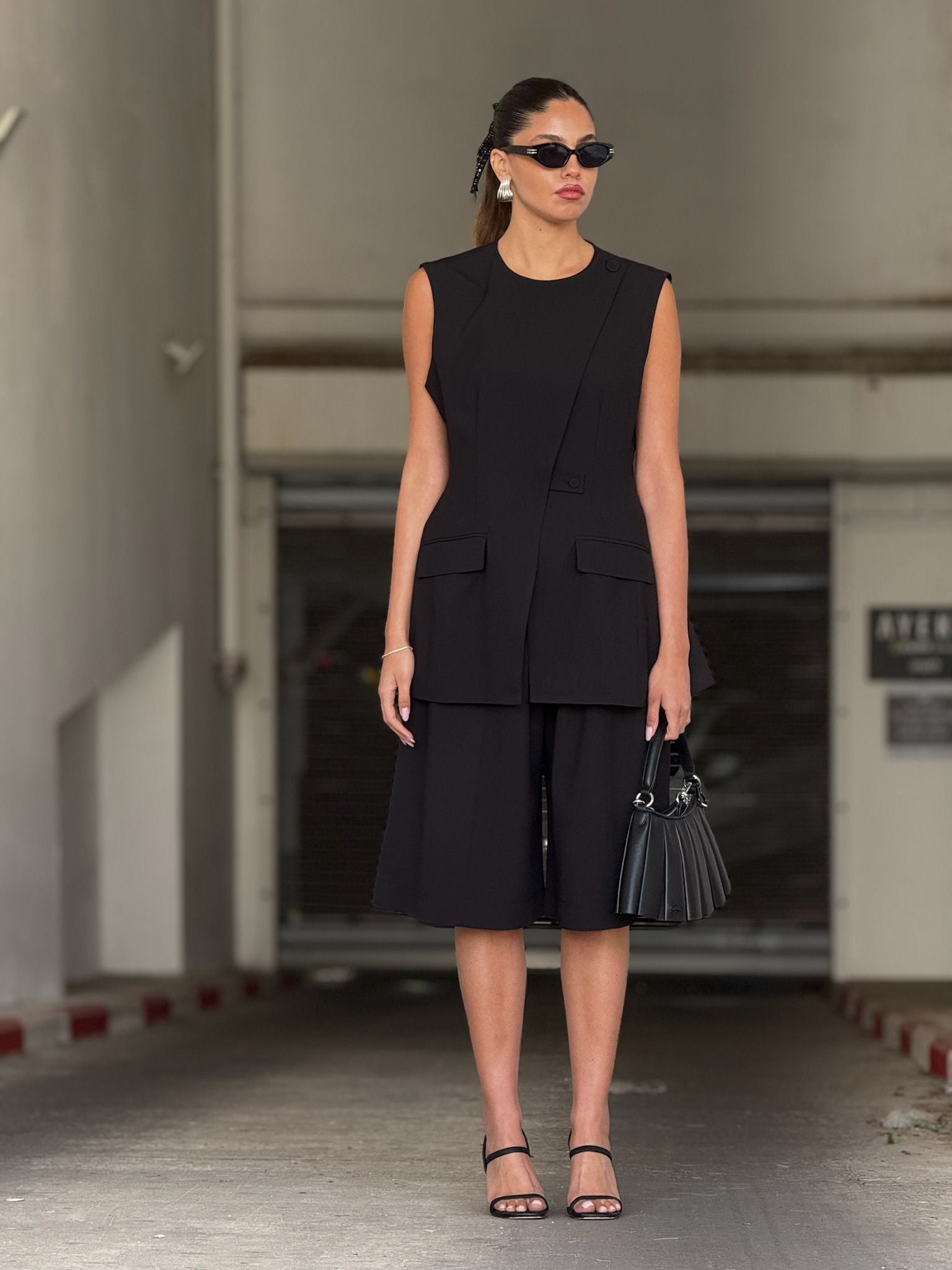 מכנס רויה שחור