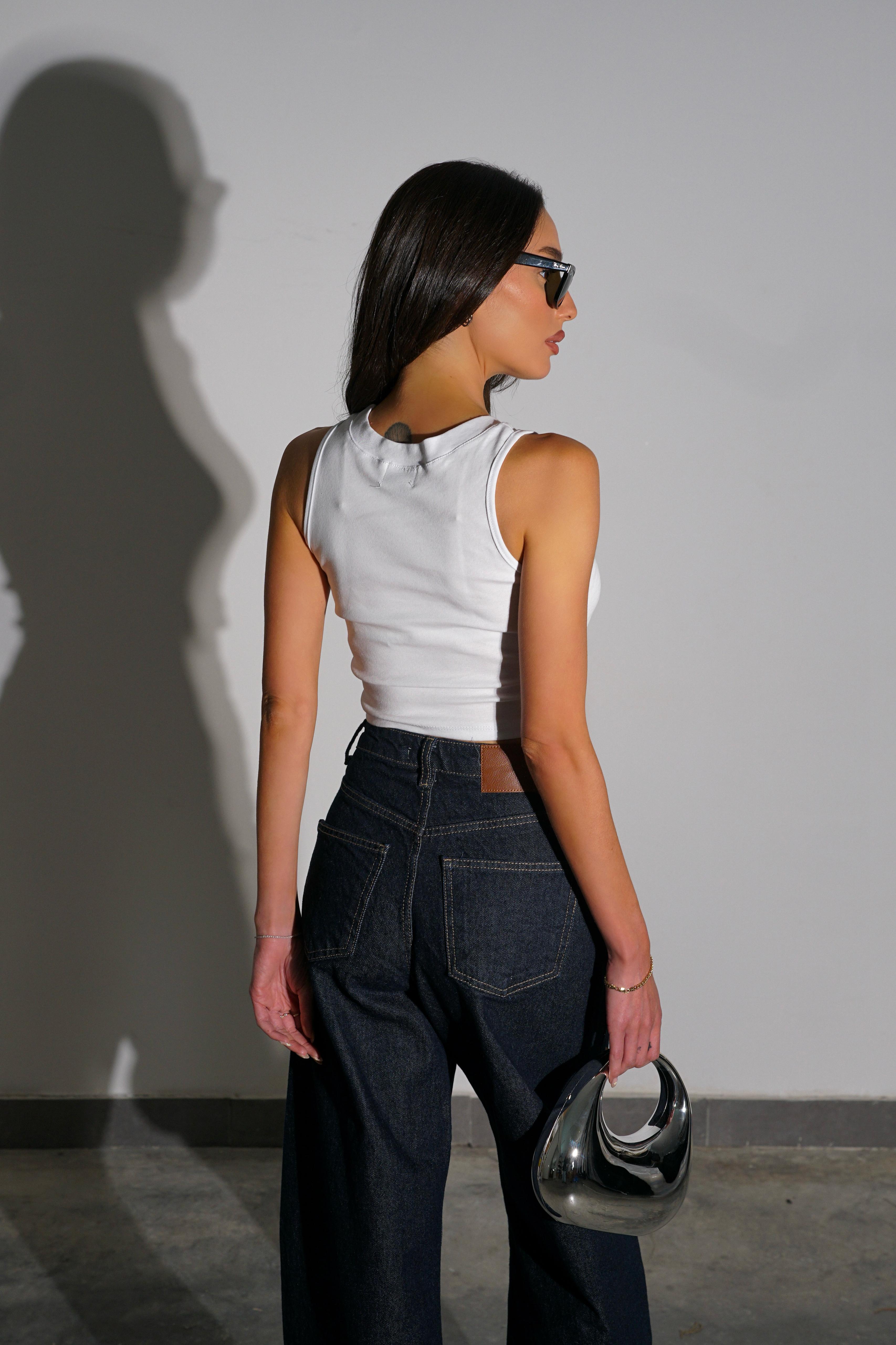 חולצת אינס לבן