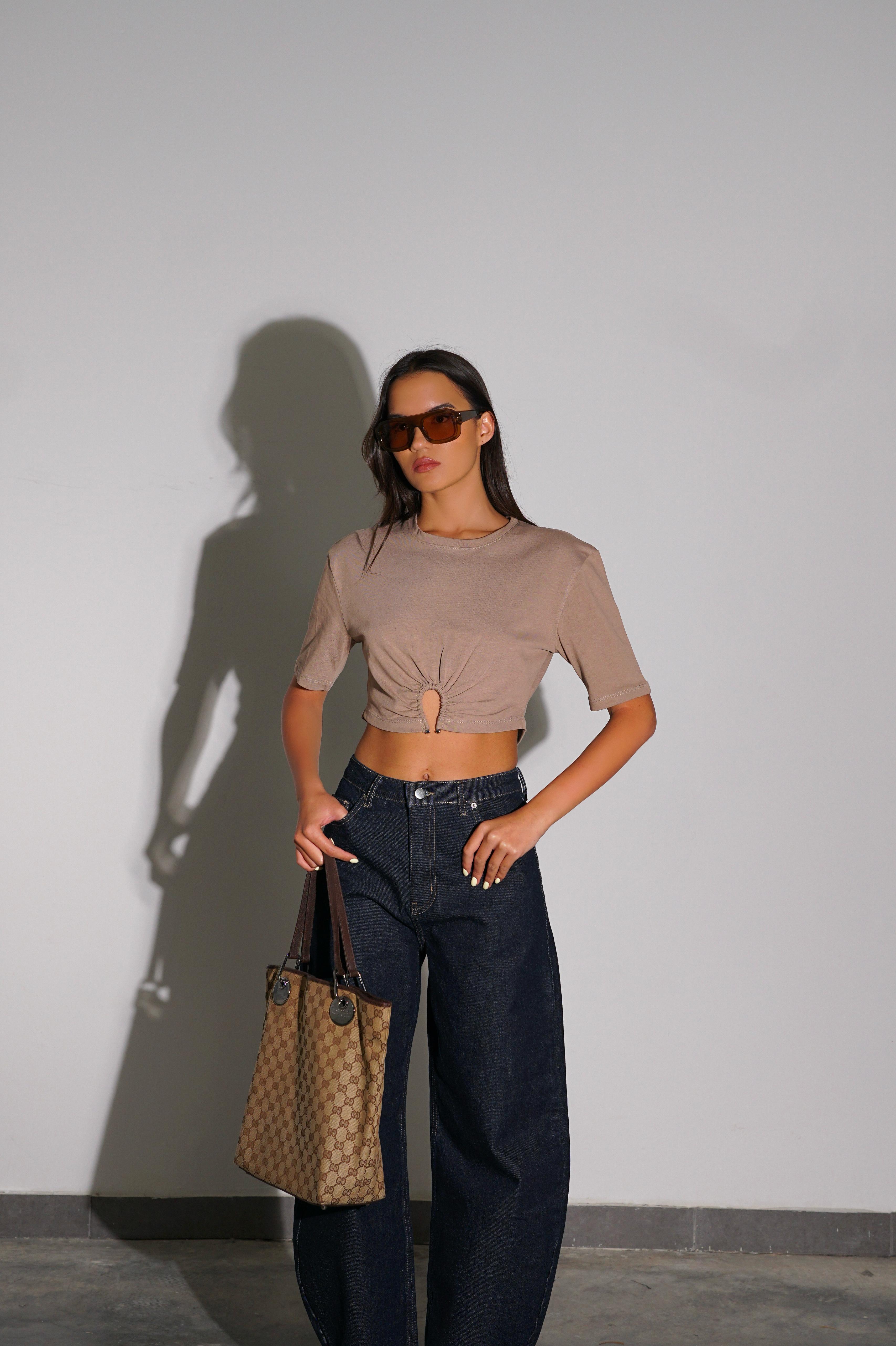 חולצת ליבר מוקה