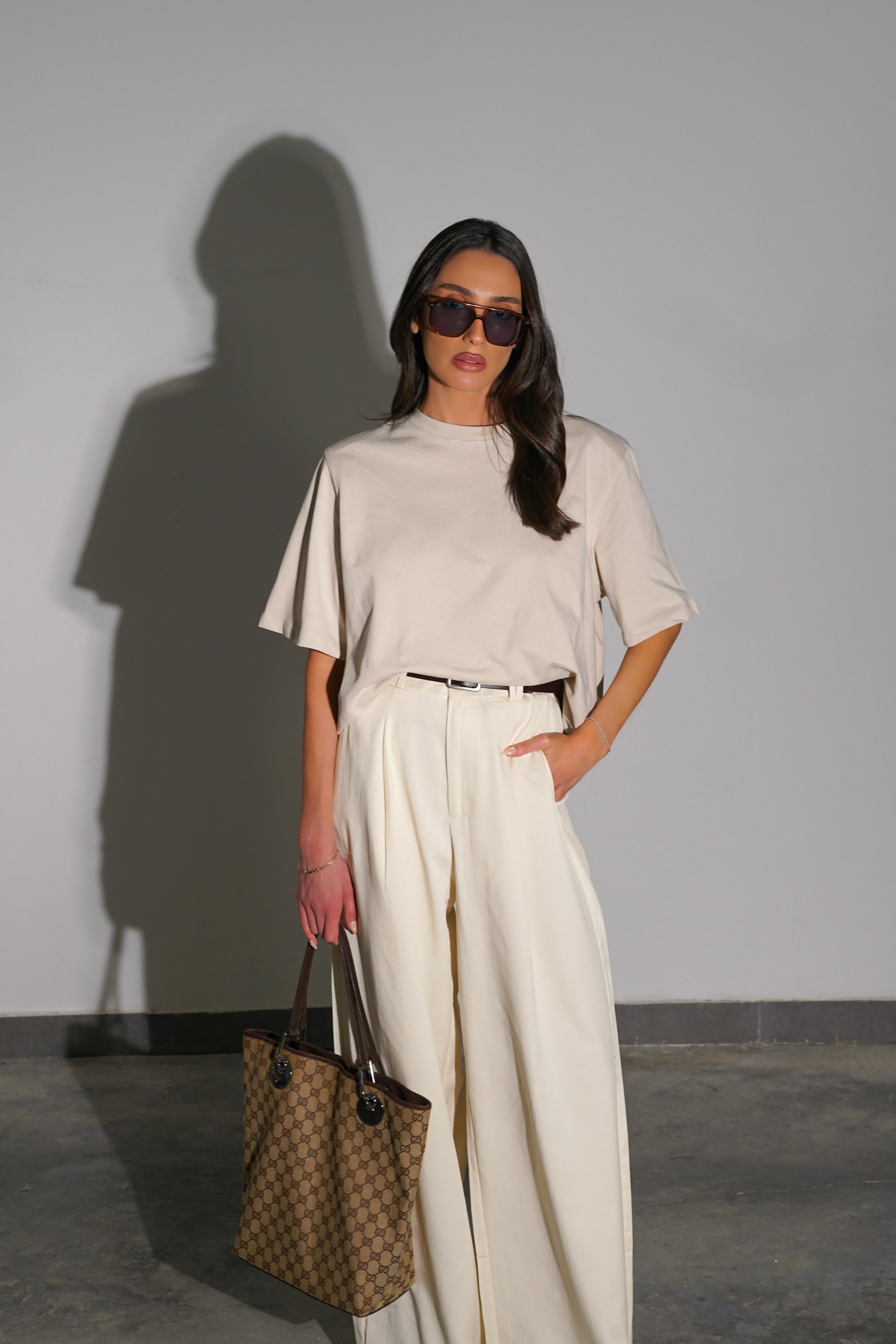 חולצת פרימה אבן