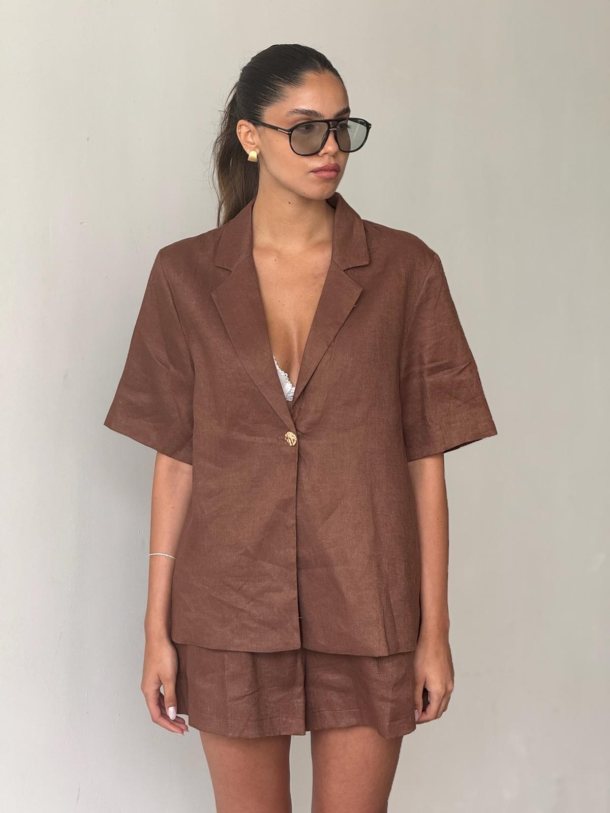 חליפת מור חום