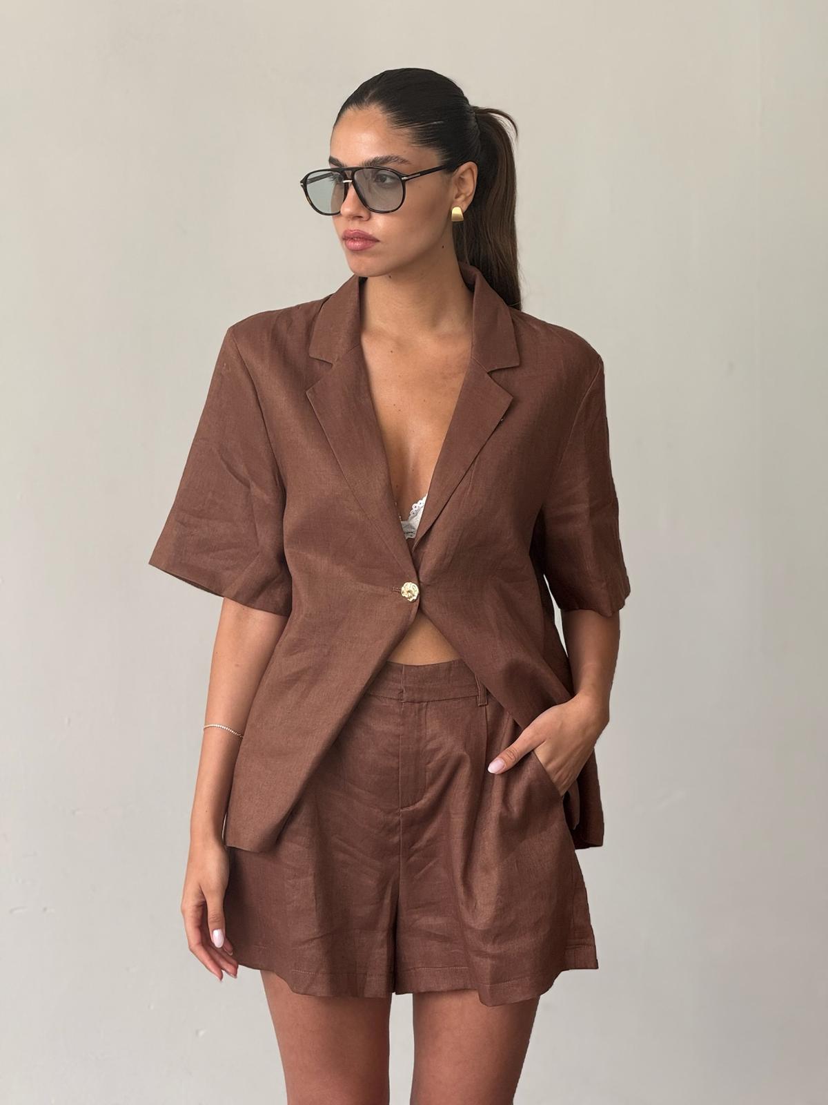 חליפת מור חום