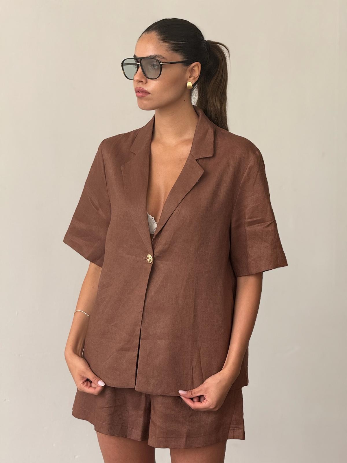 חליפת מור חום