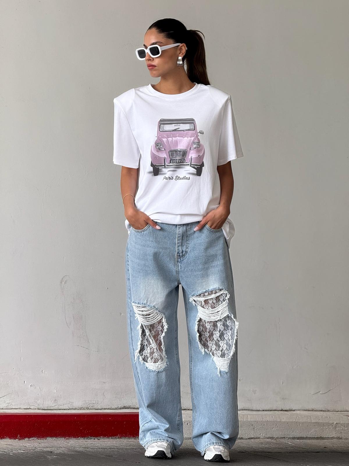 ג'ינס לידור תכלת