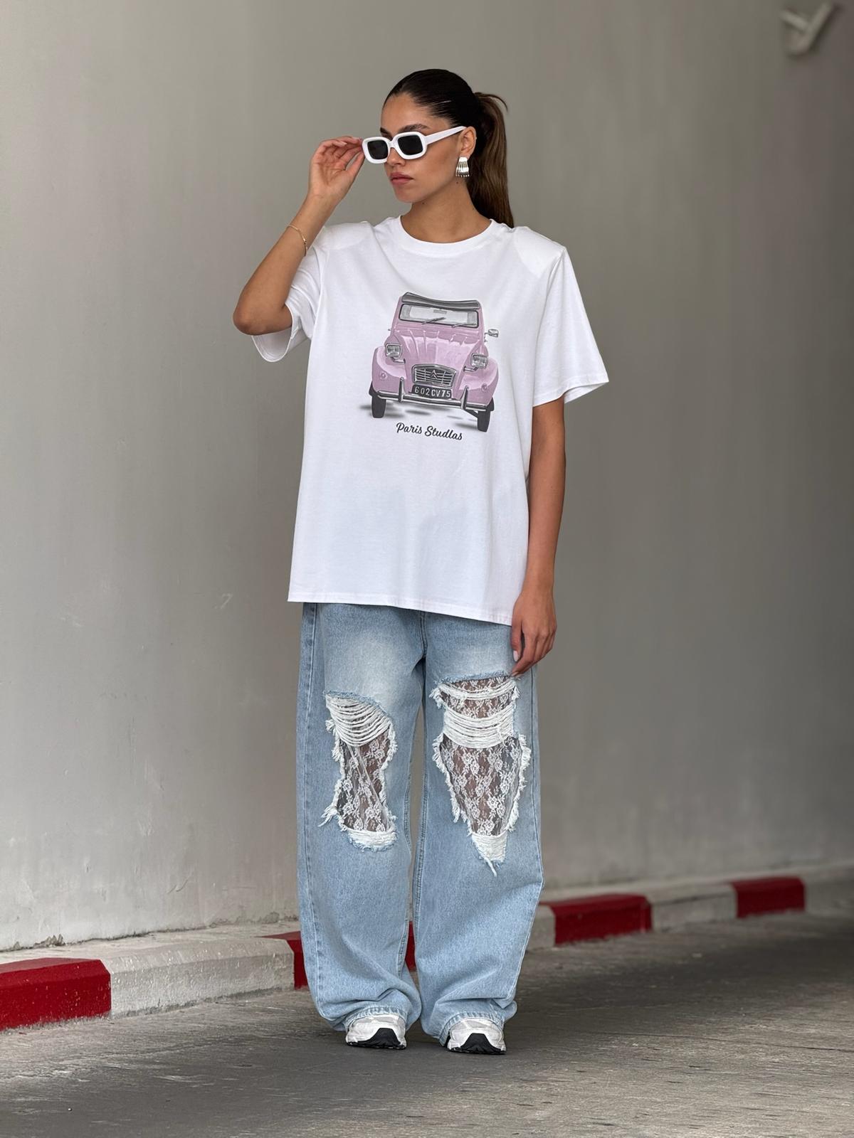 ג'ינס לידור תכלת