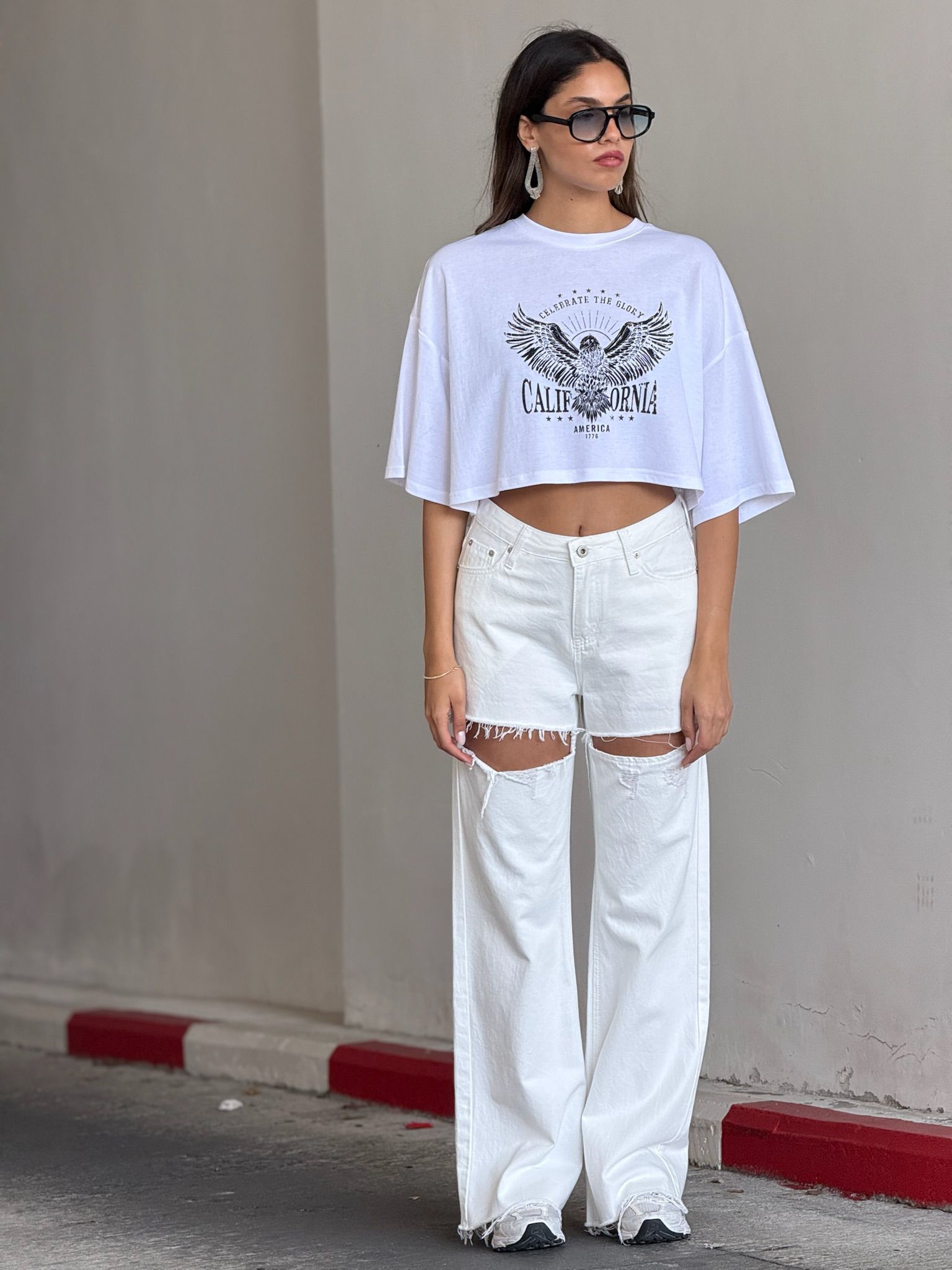 חולצת מקס לבן