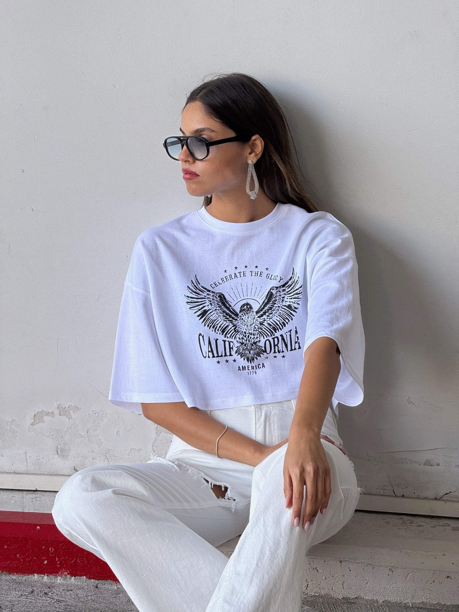 חולצת מקס לבן