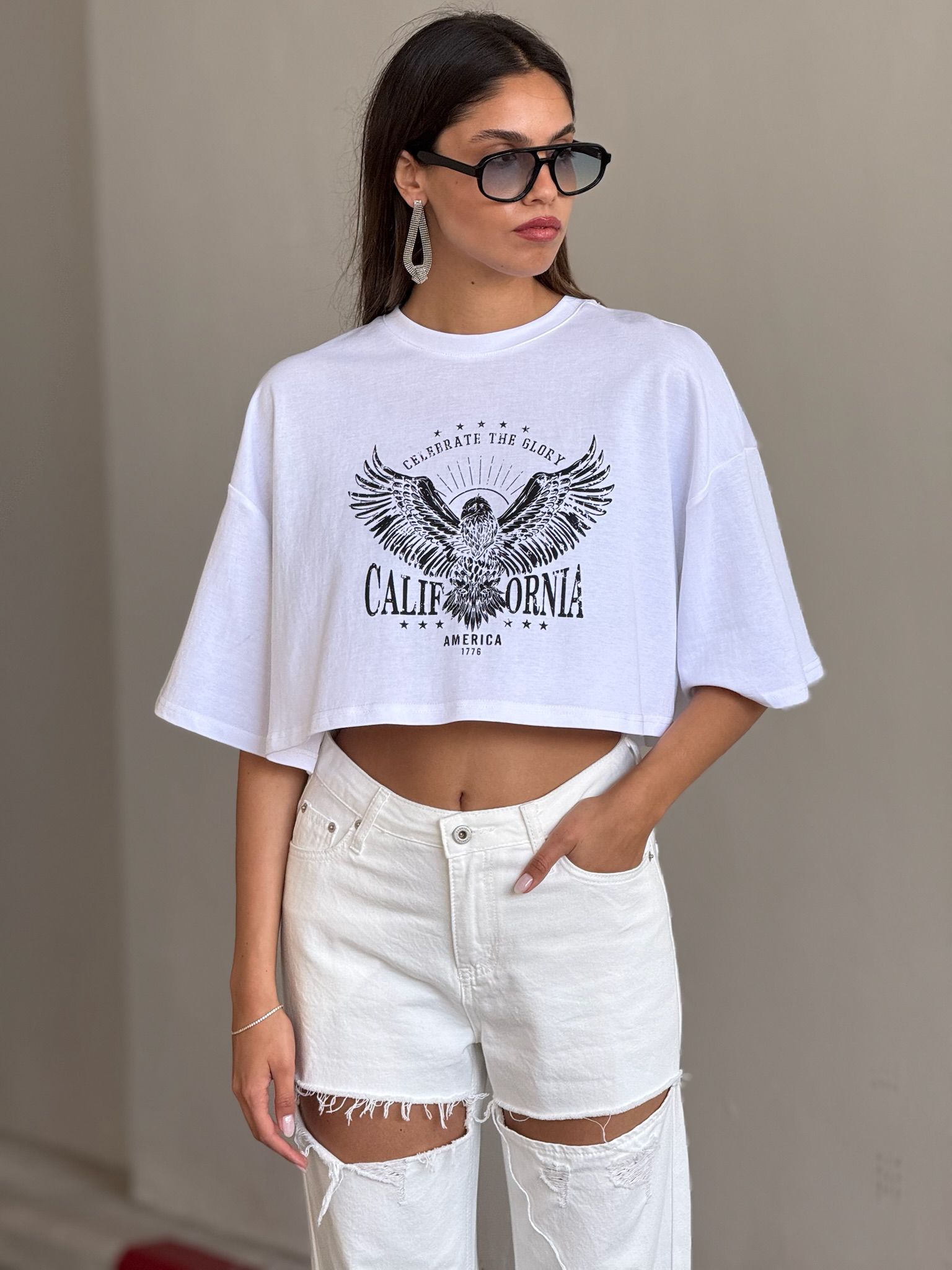 חולצת מקס לבן