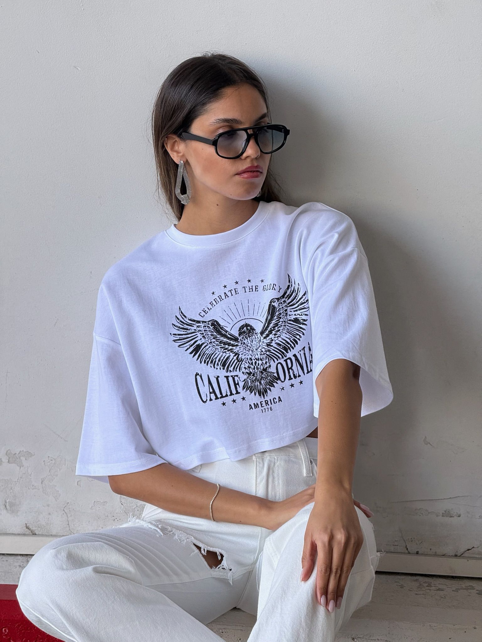 חולצת מקס לבן