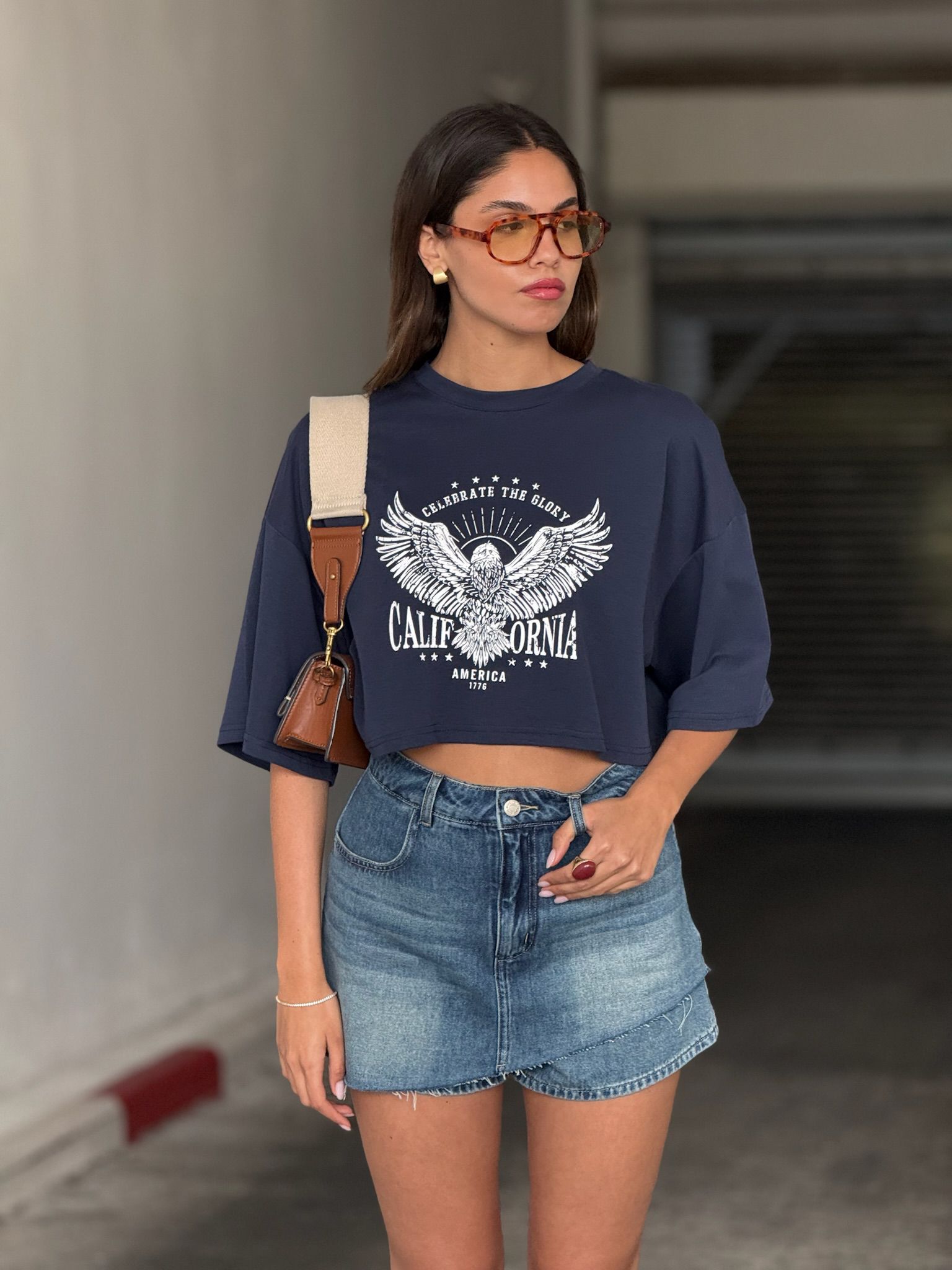 חולצת מקס כחול