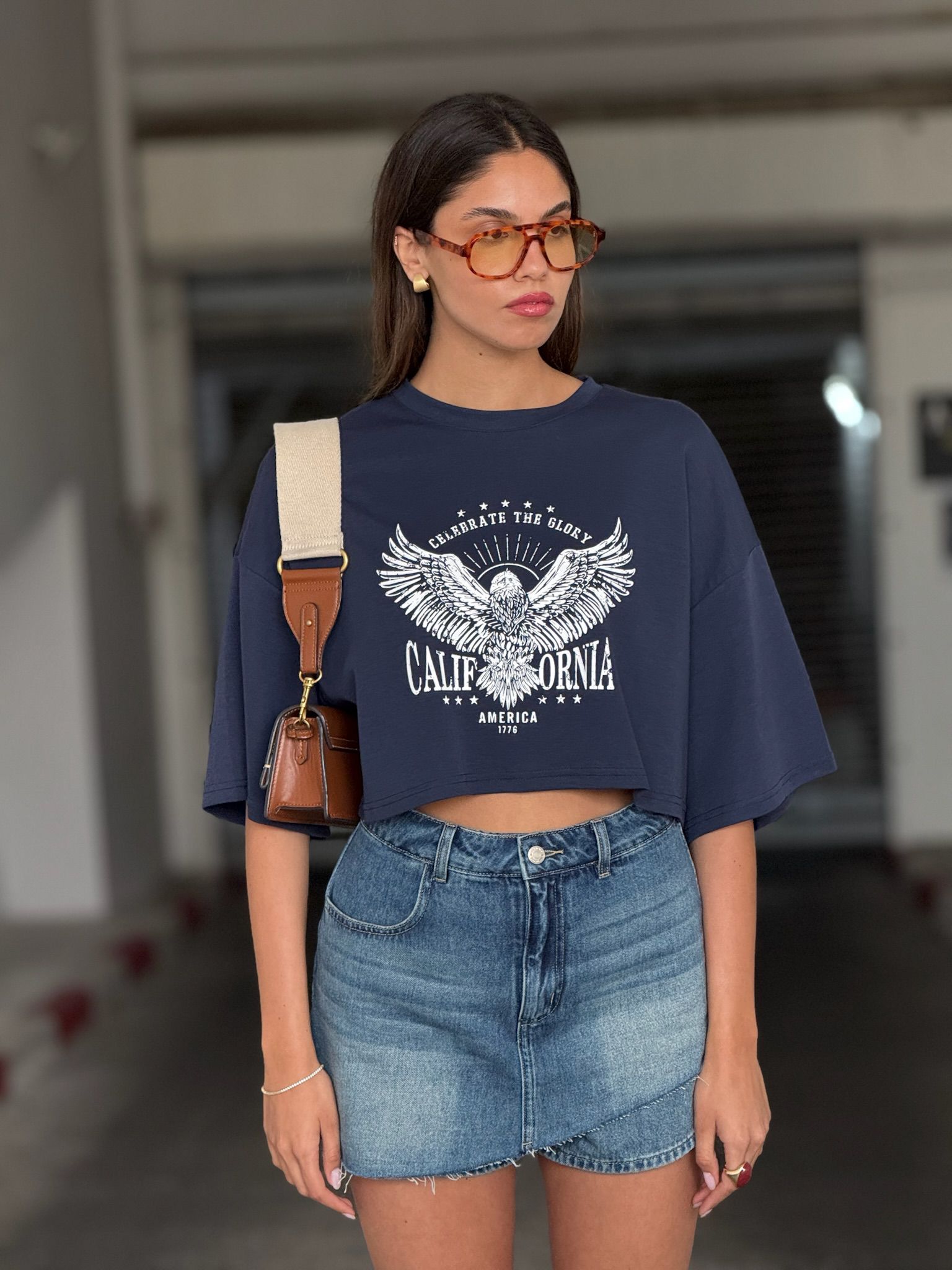 חולצת מקס כחול