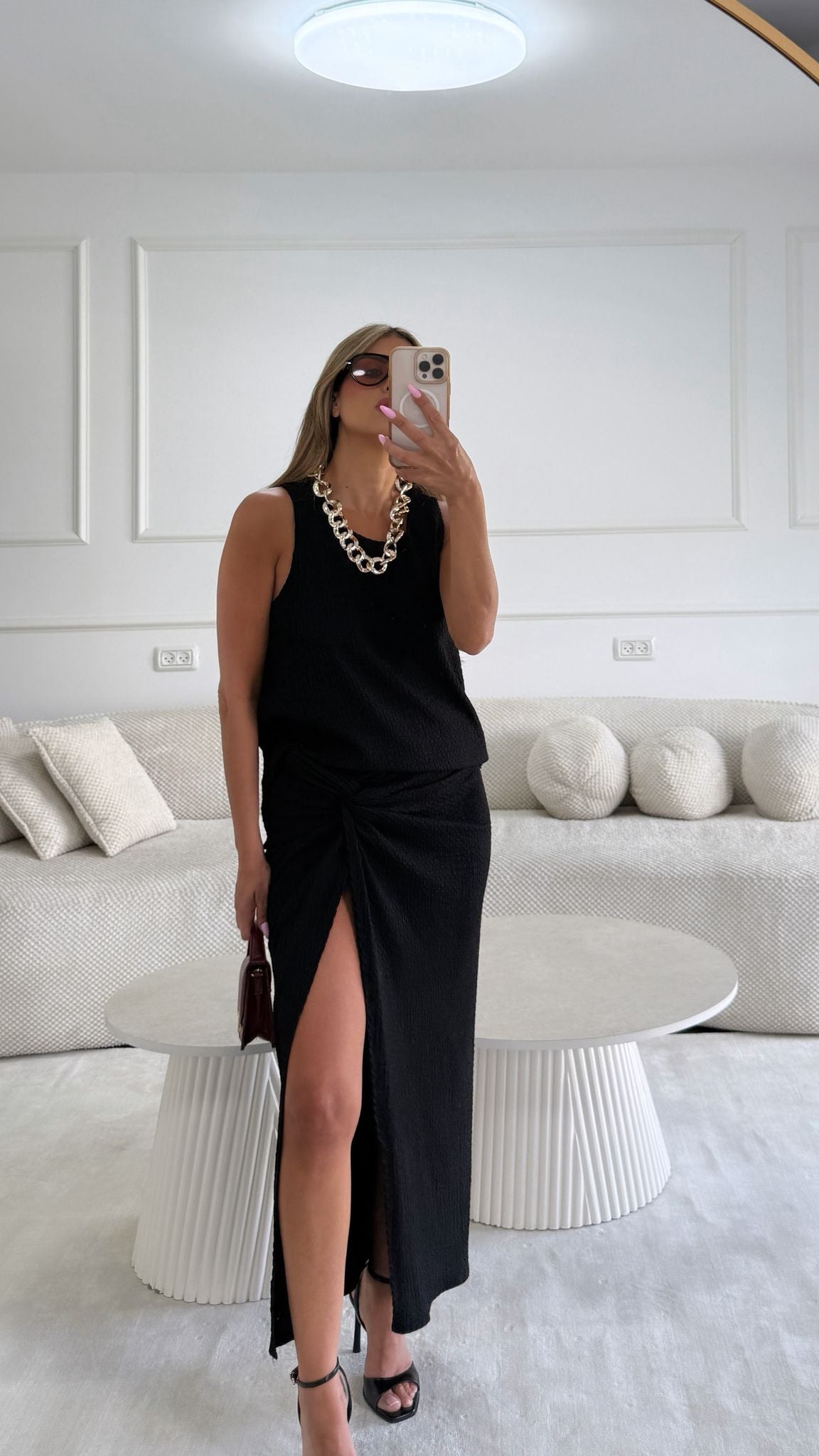 חליפת אניס שחור