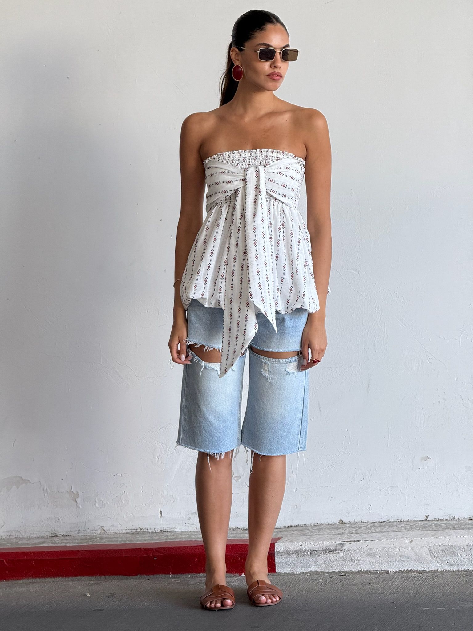 מכנס שיינה תכלת