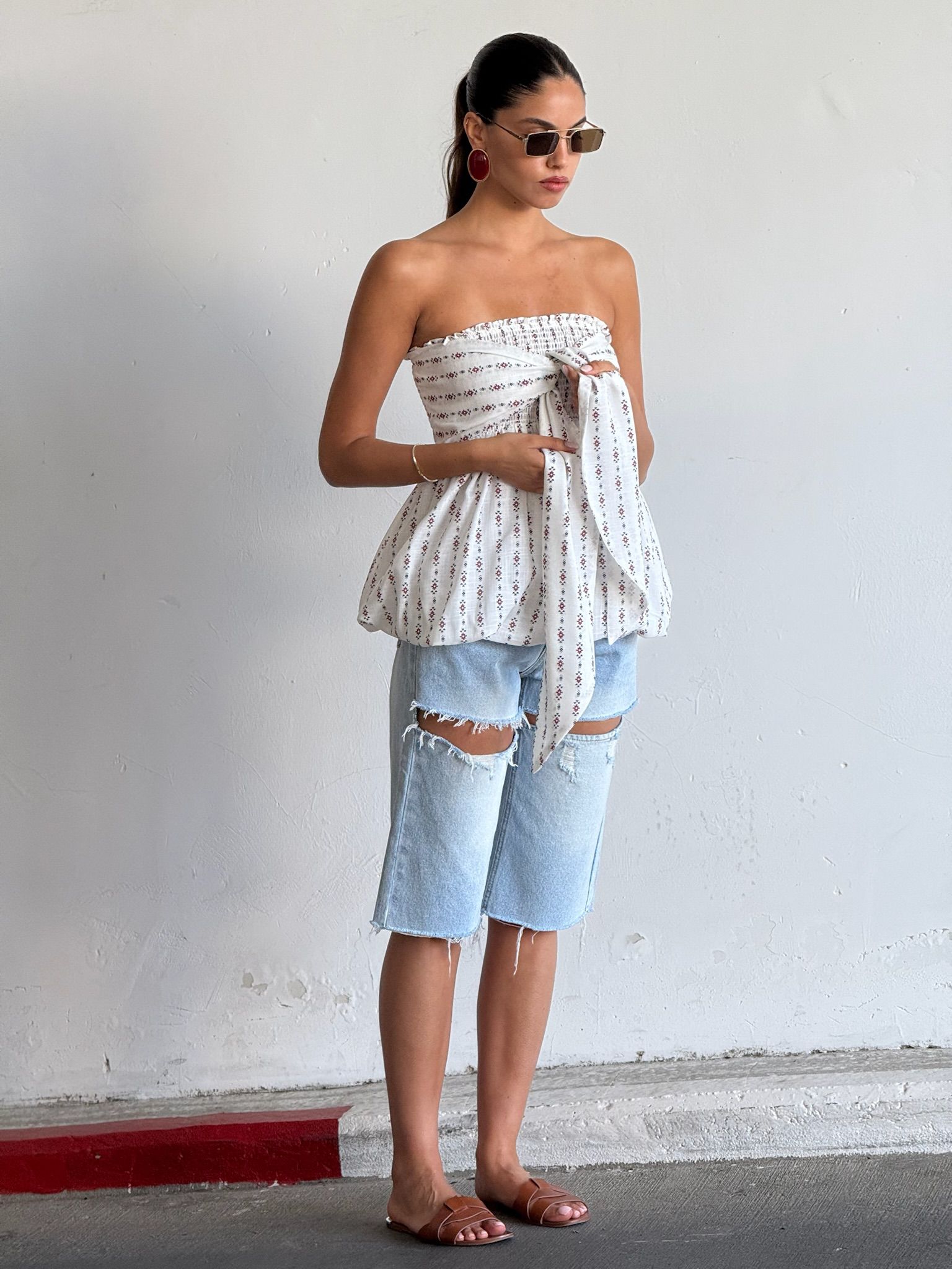 מכנס שיינה תכלת