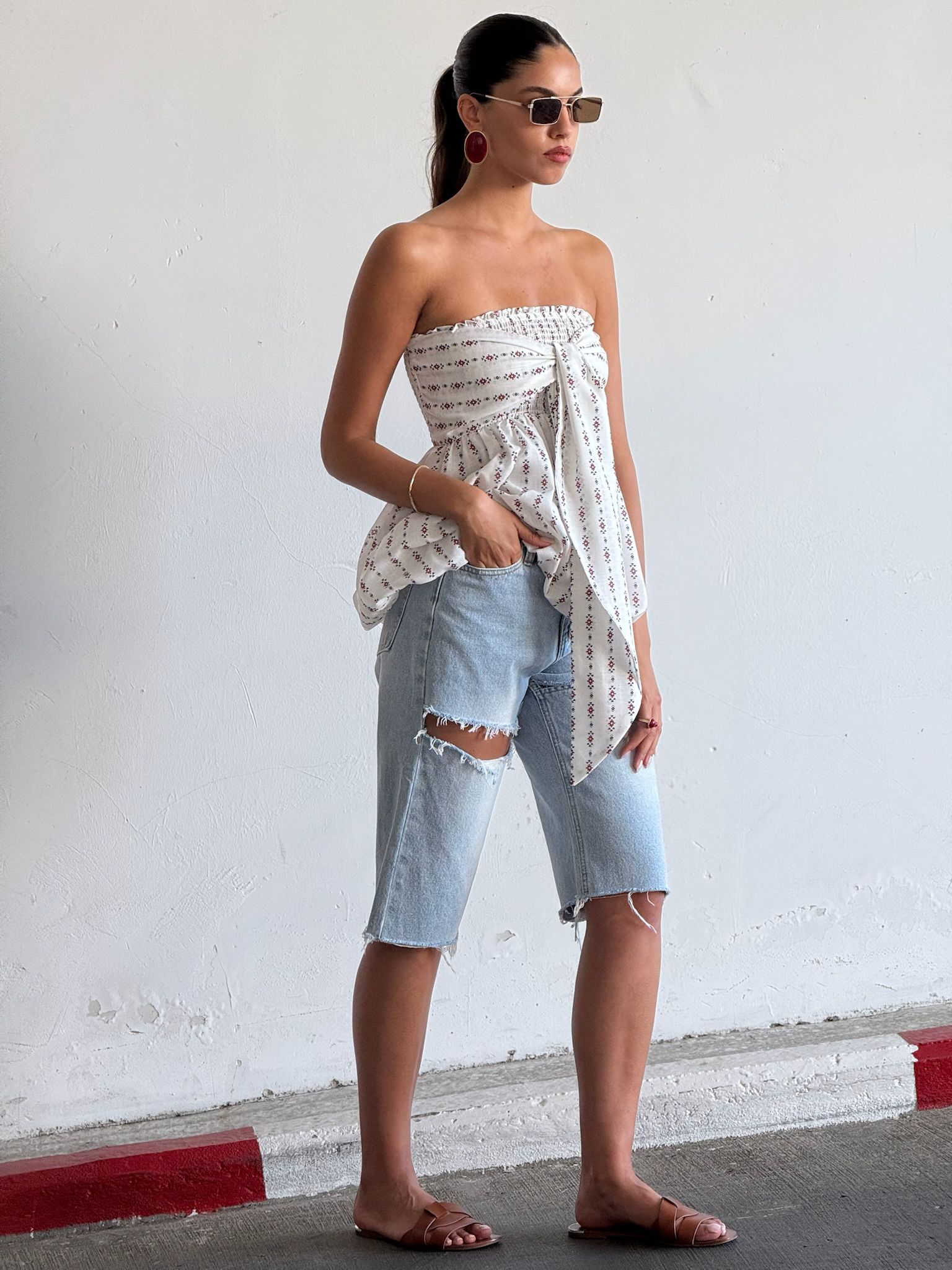 מכנס שיינה תכלת