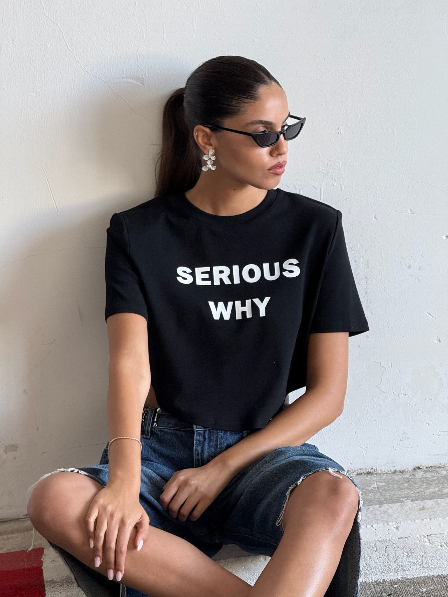 חולצת זיו שחור