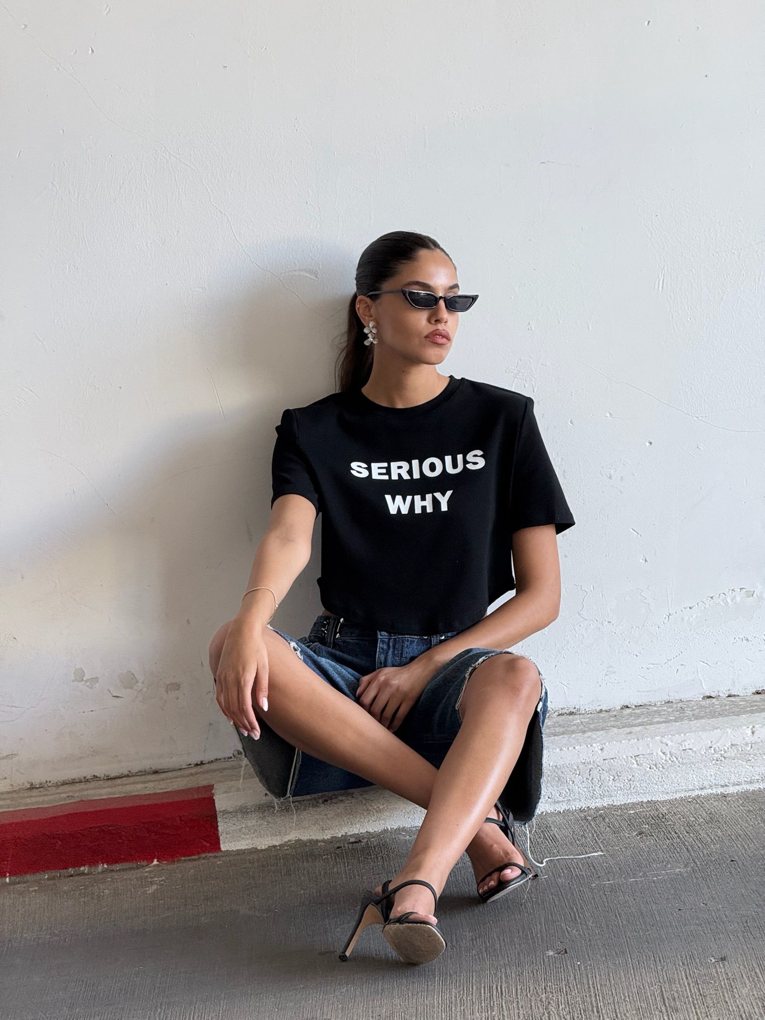 חולצת זיו שחור