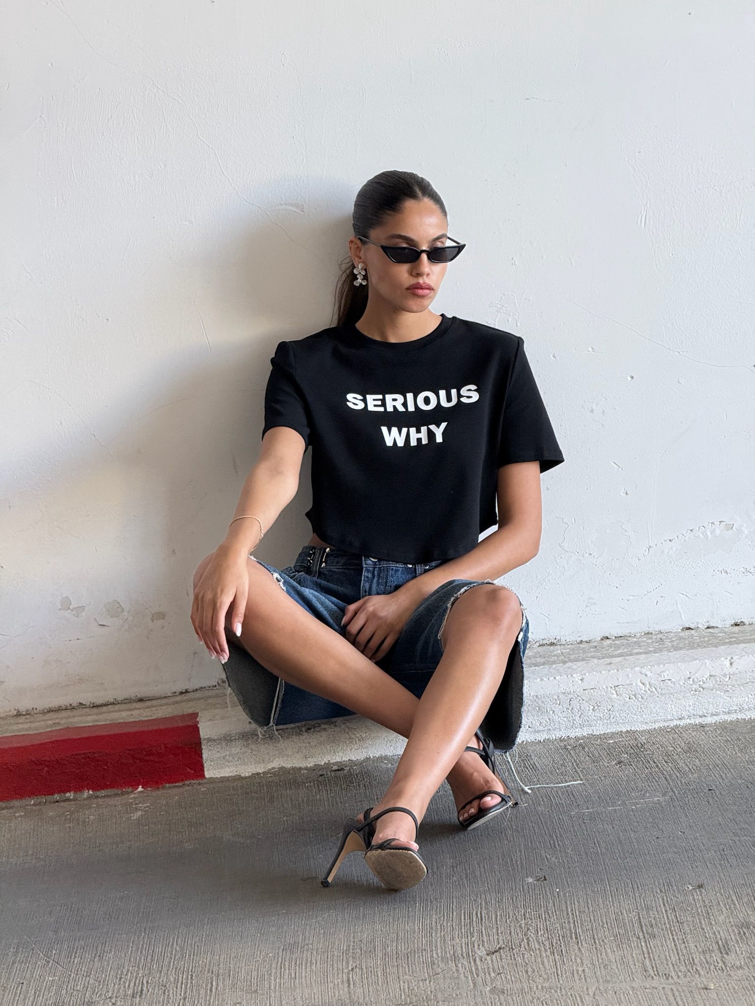 חולצת זיו שחור