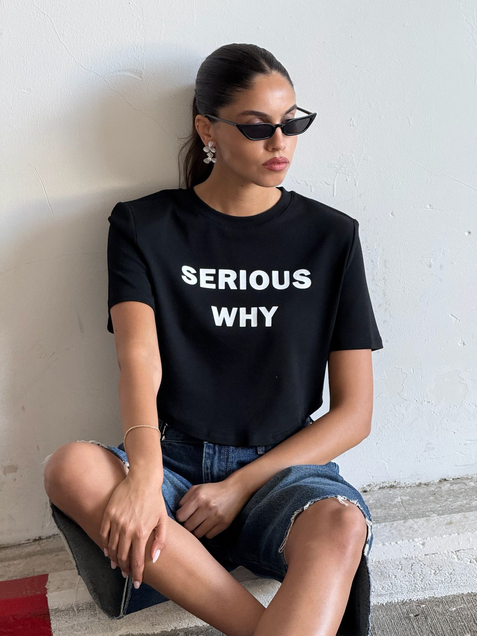 חולצת זיו שחור