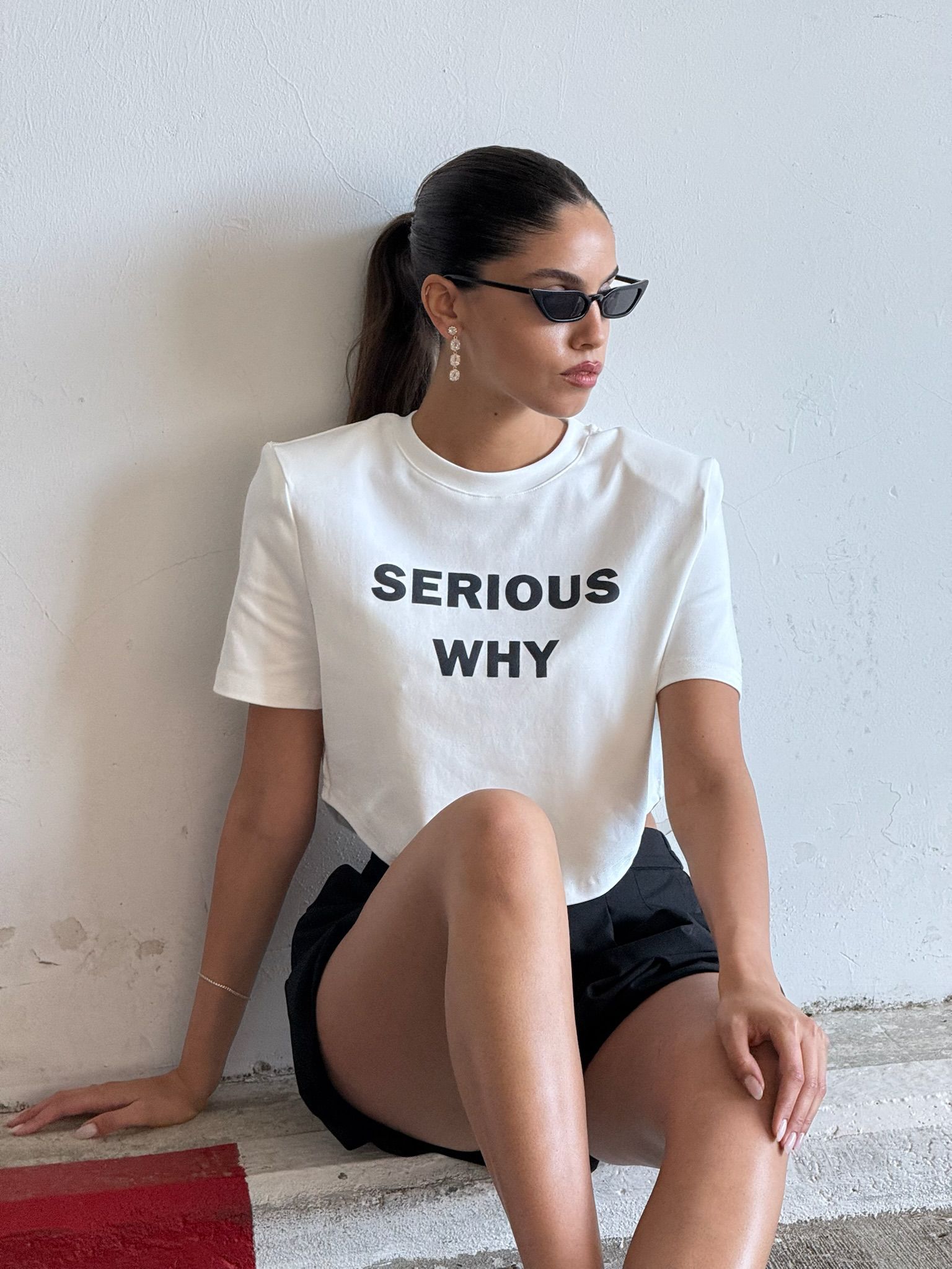 חולצת זיו לבן