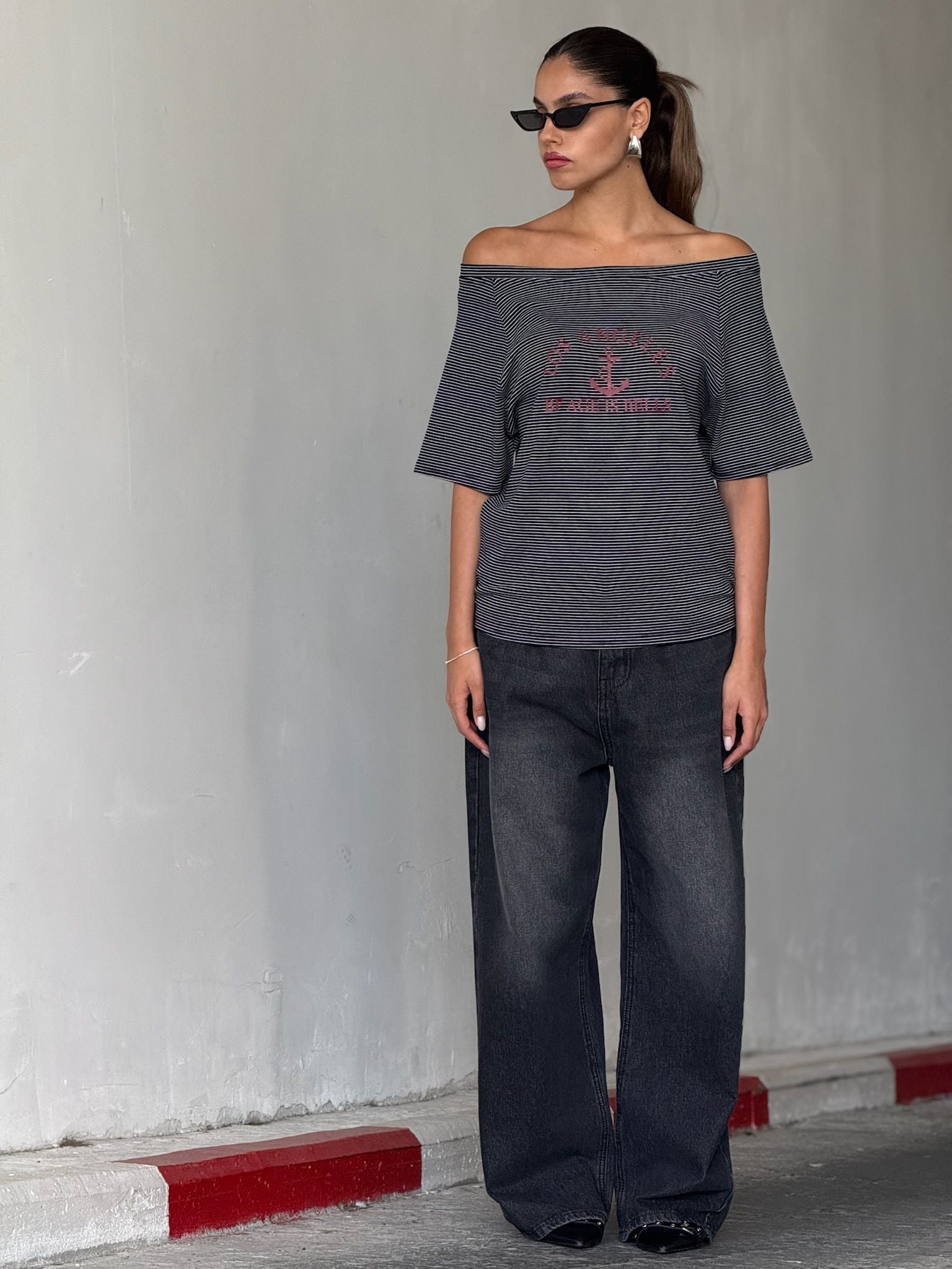 חולצת סיילי כחול