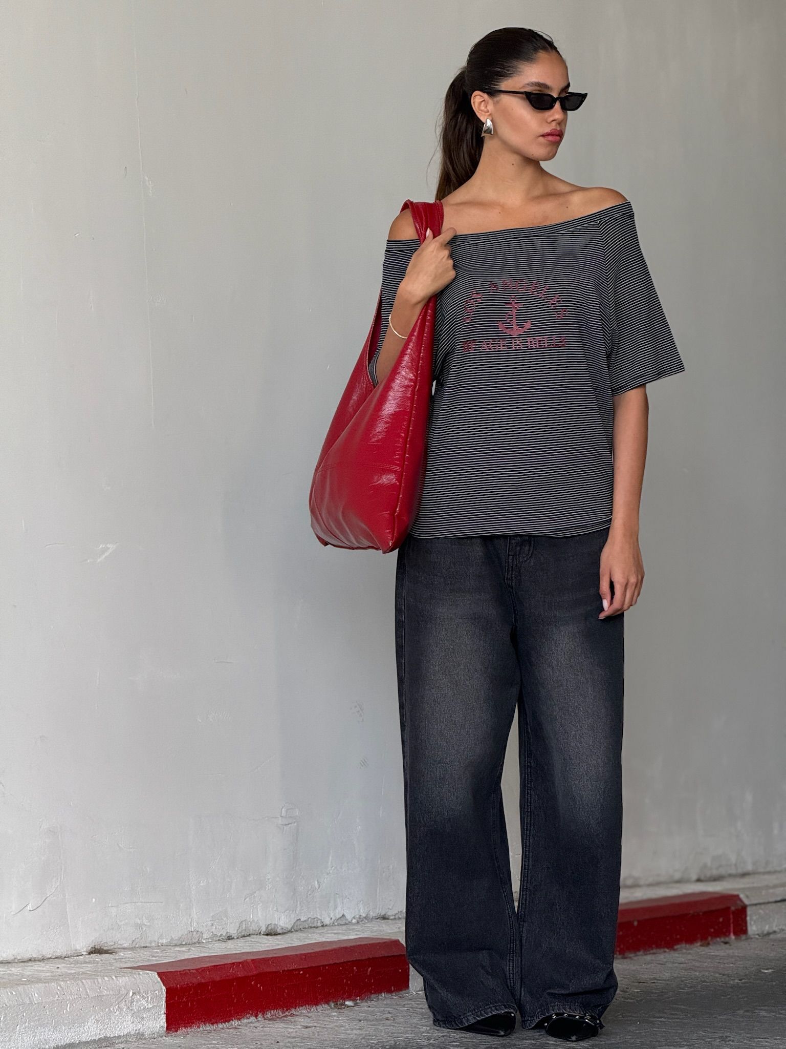 חולצת סיילי כחול