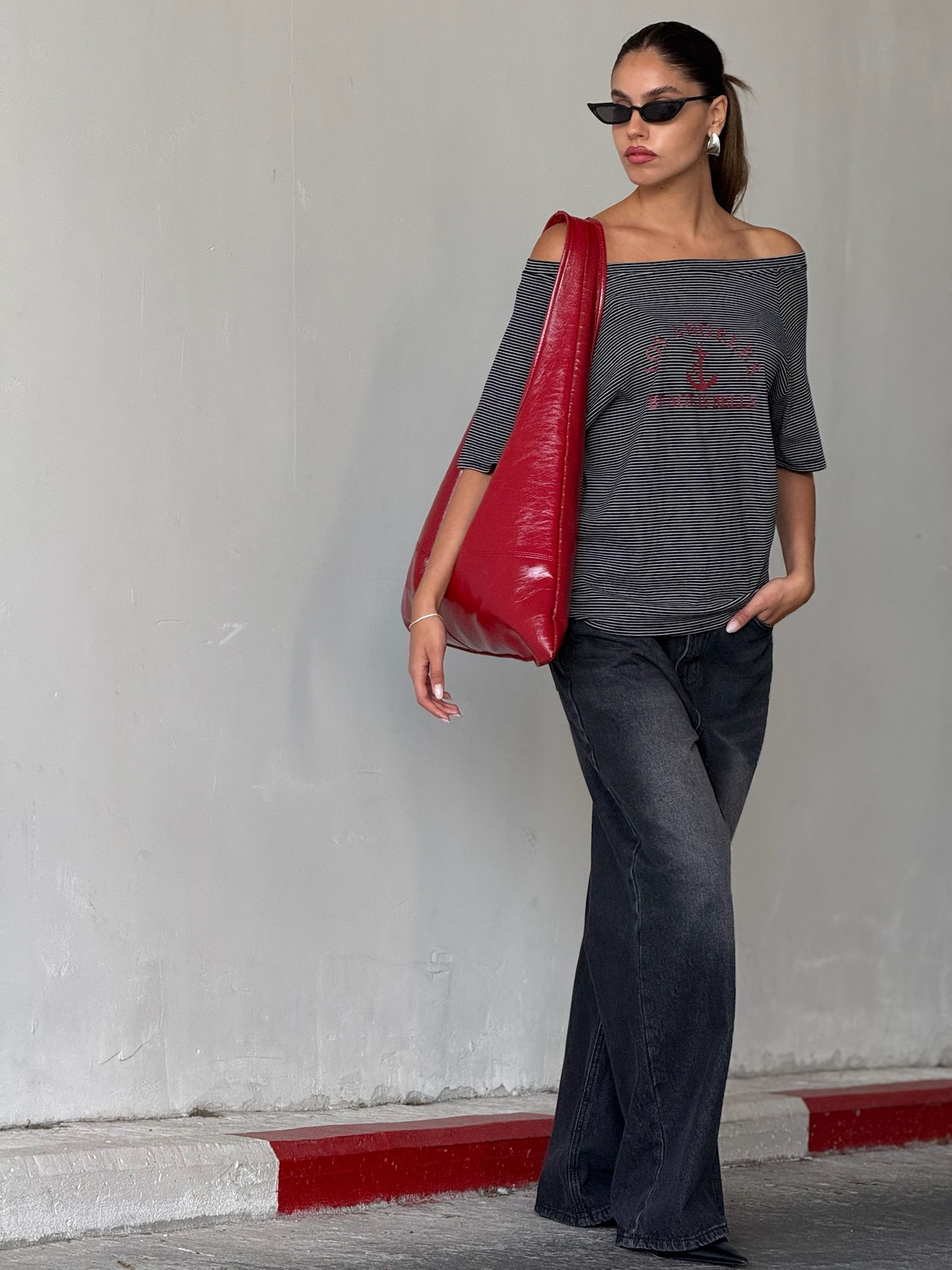 חולצת סיילי כחול