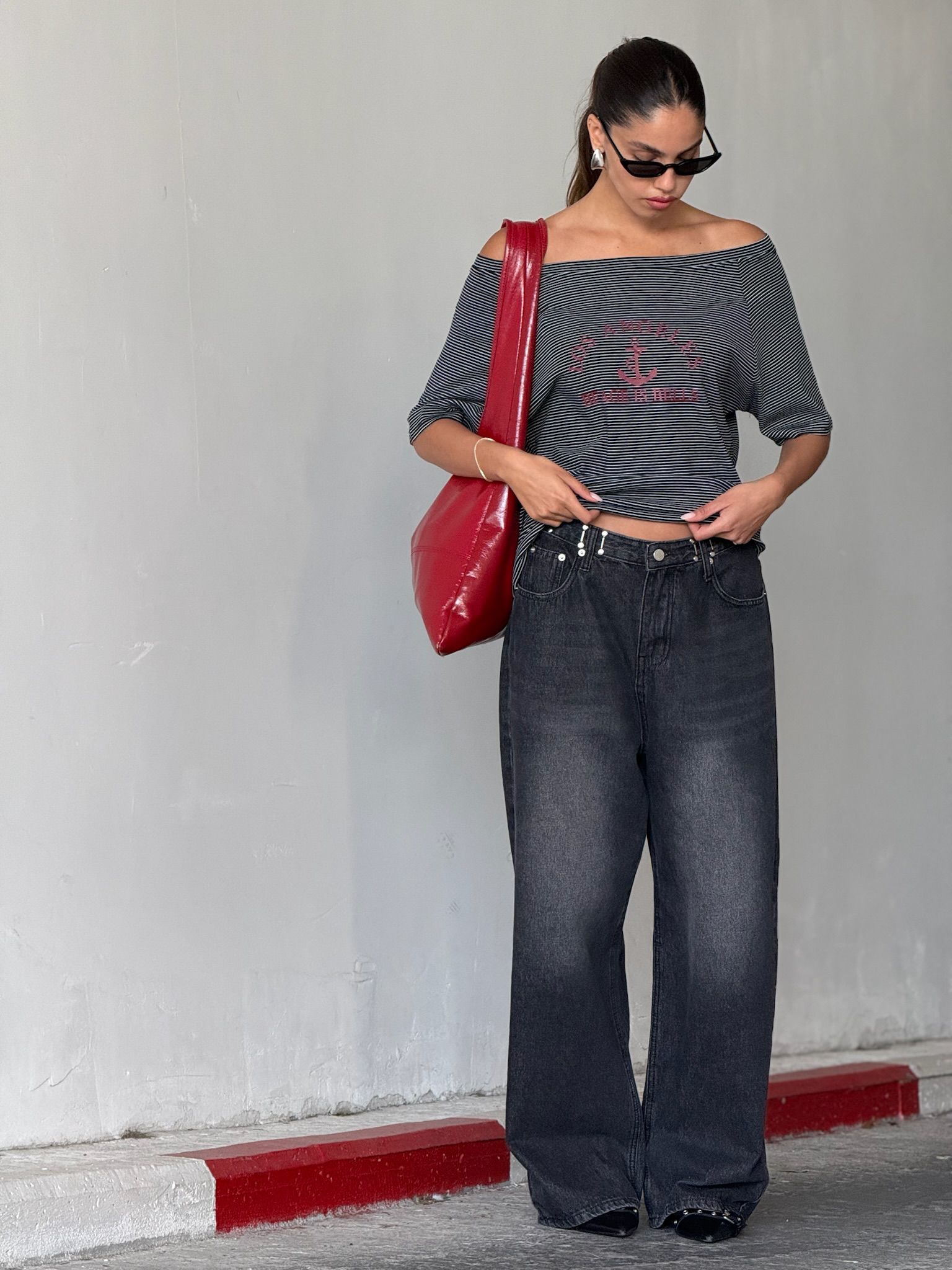 חולצת סיילי כחול