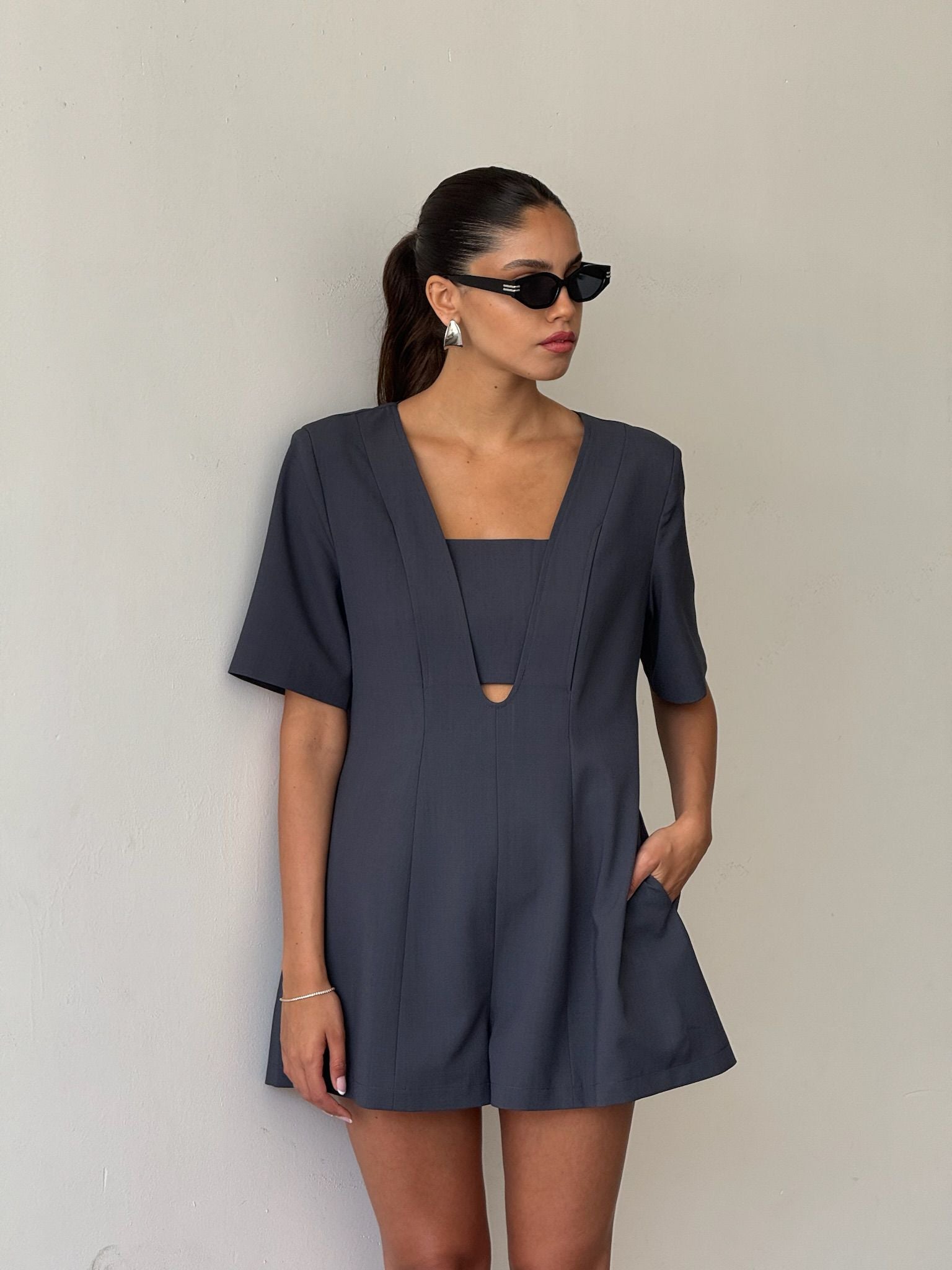 אוברול לוסיו אפור