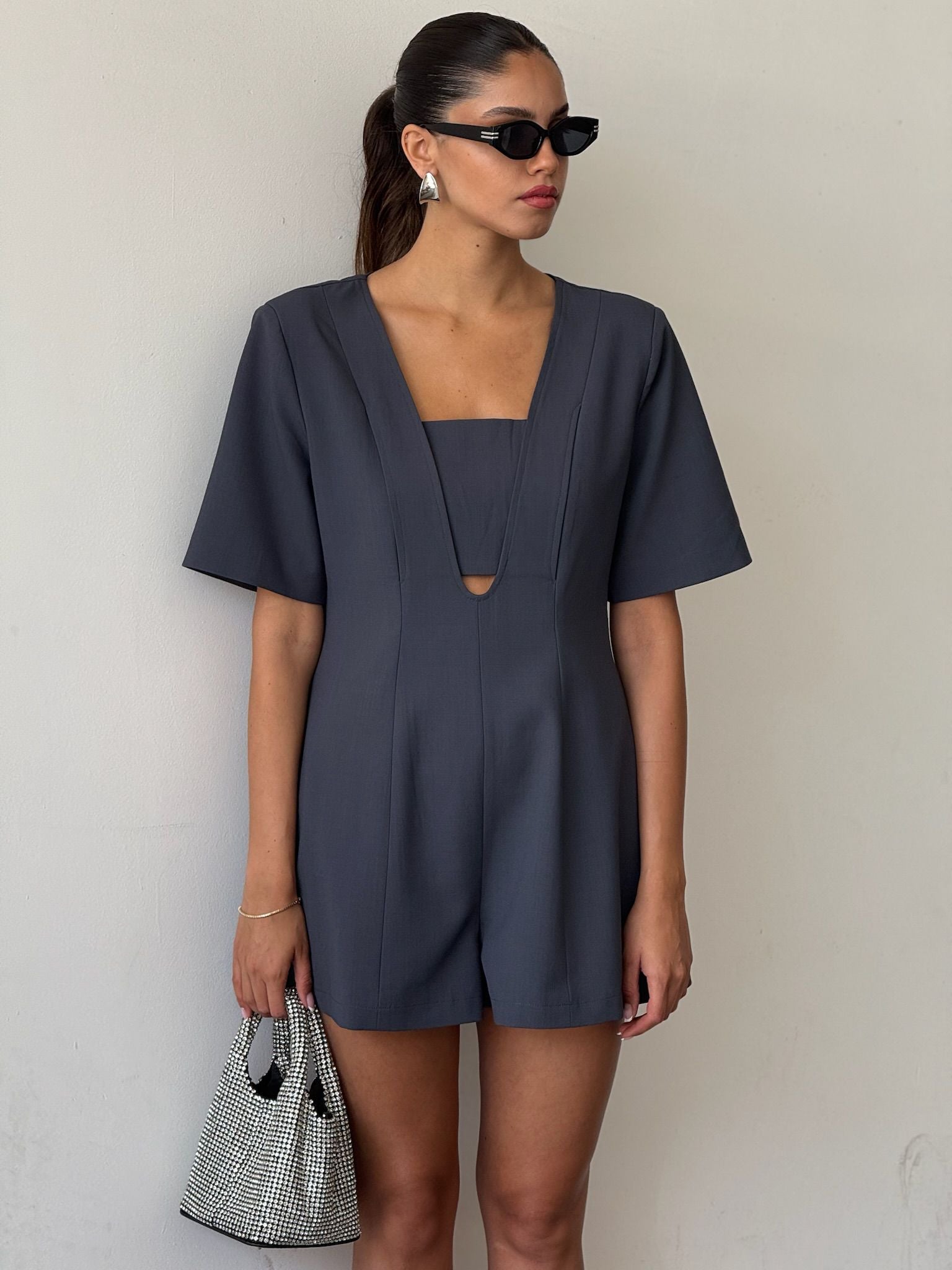 אוברול לוסיו אפור