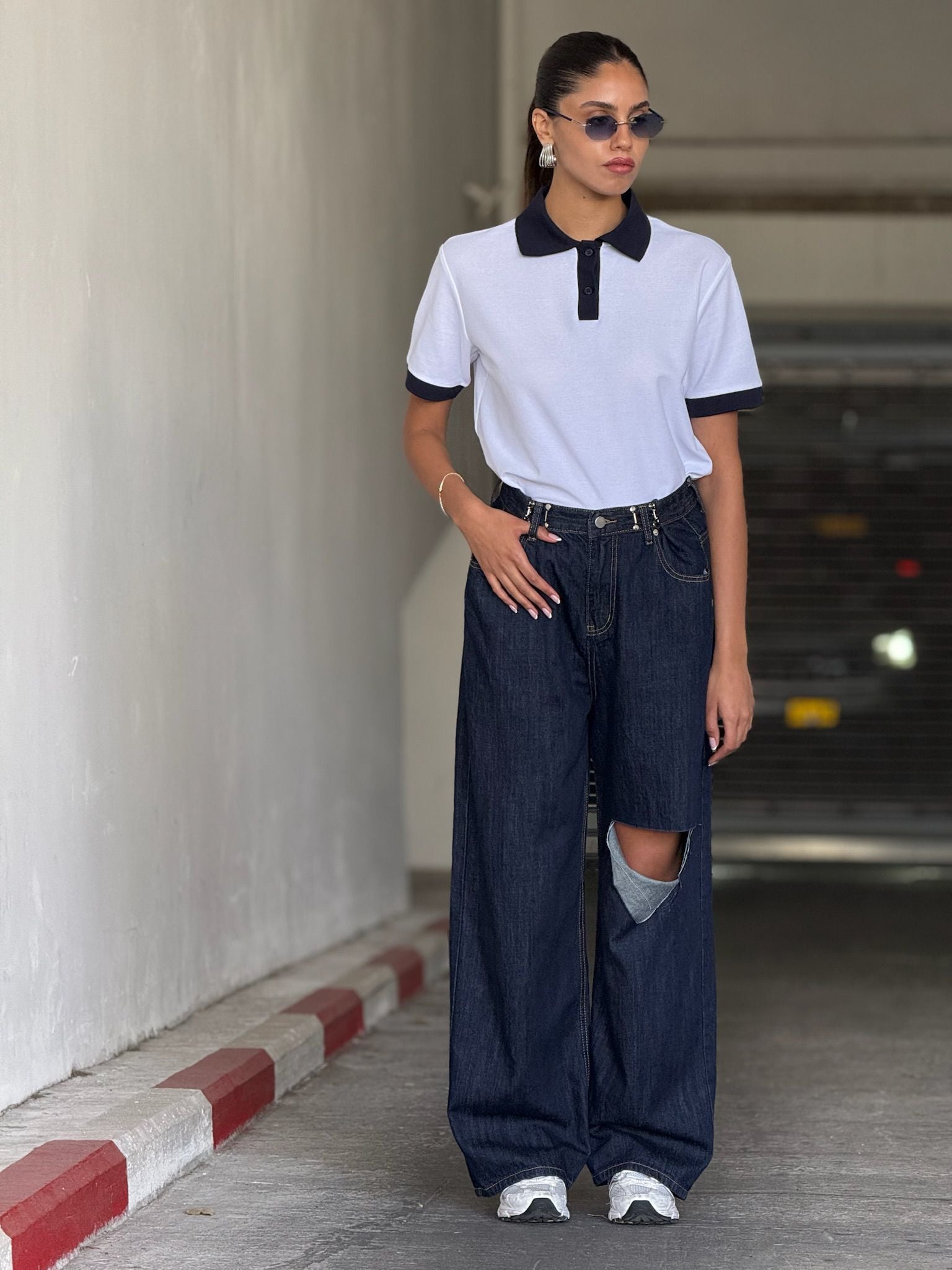 חולצת לני לבן