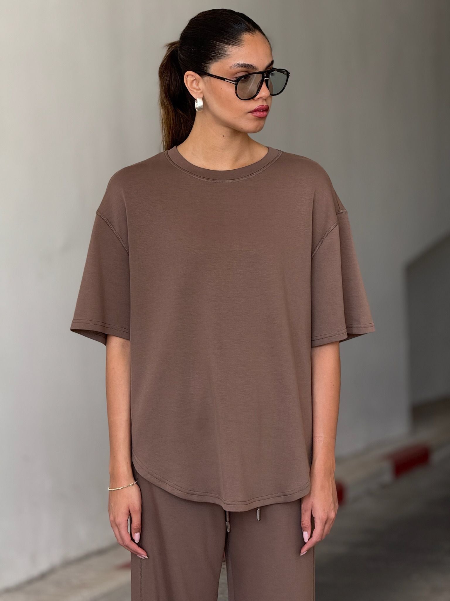 חליפת ליאה חום