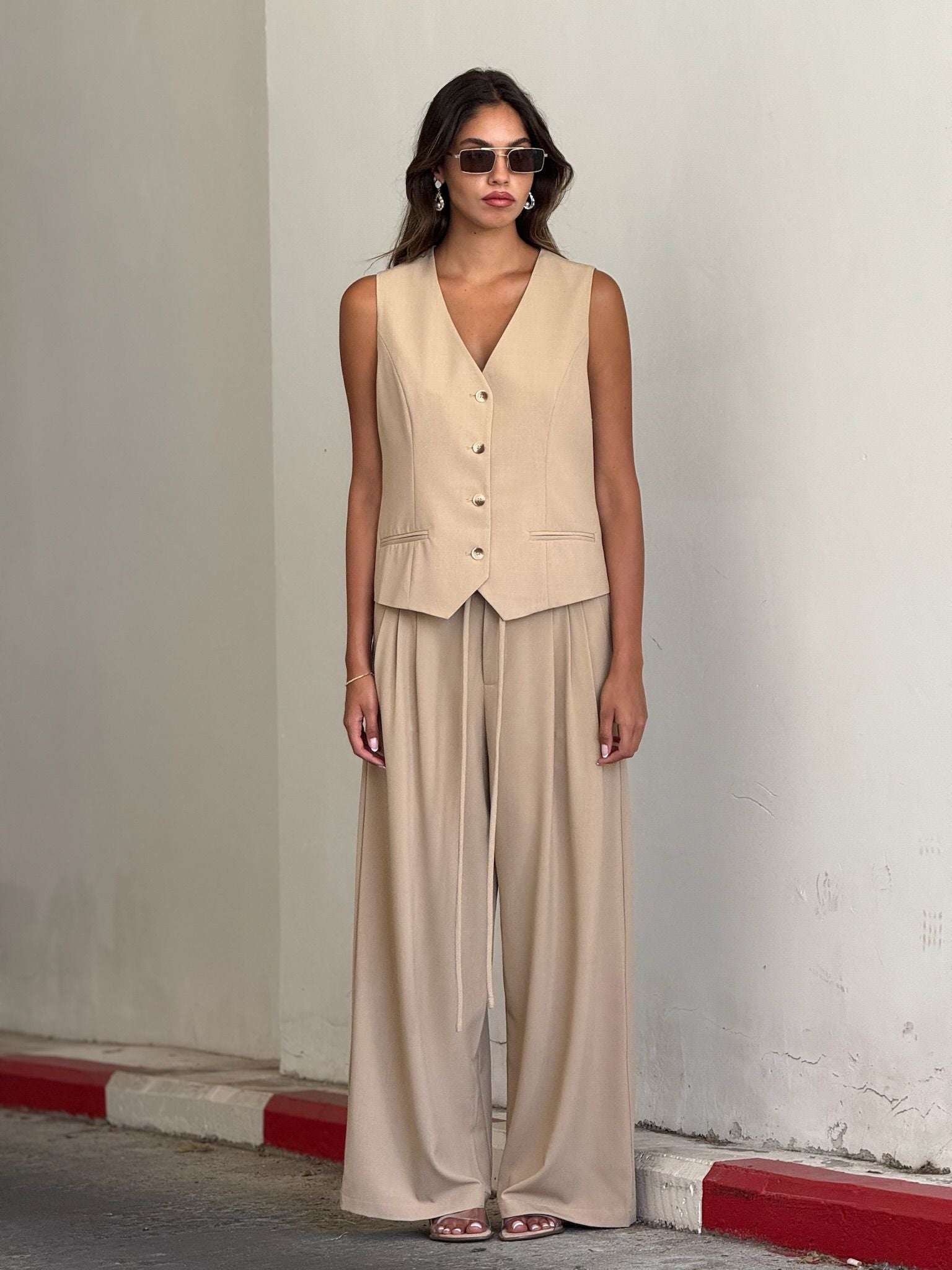 מכנס שלבי מוקה