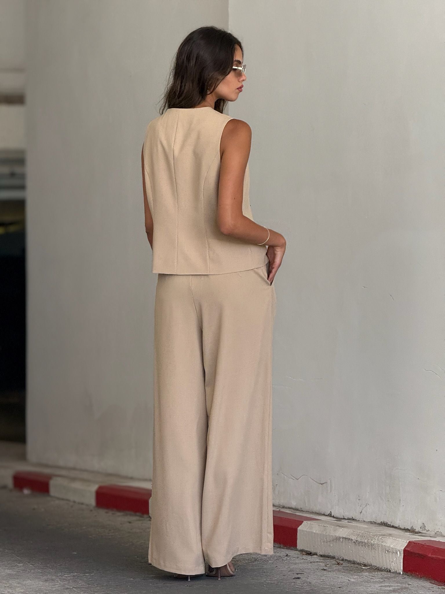 מכנס שלבי מוקה