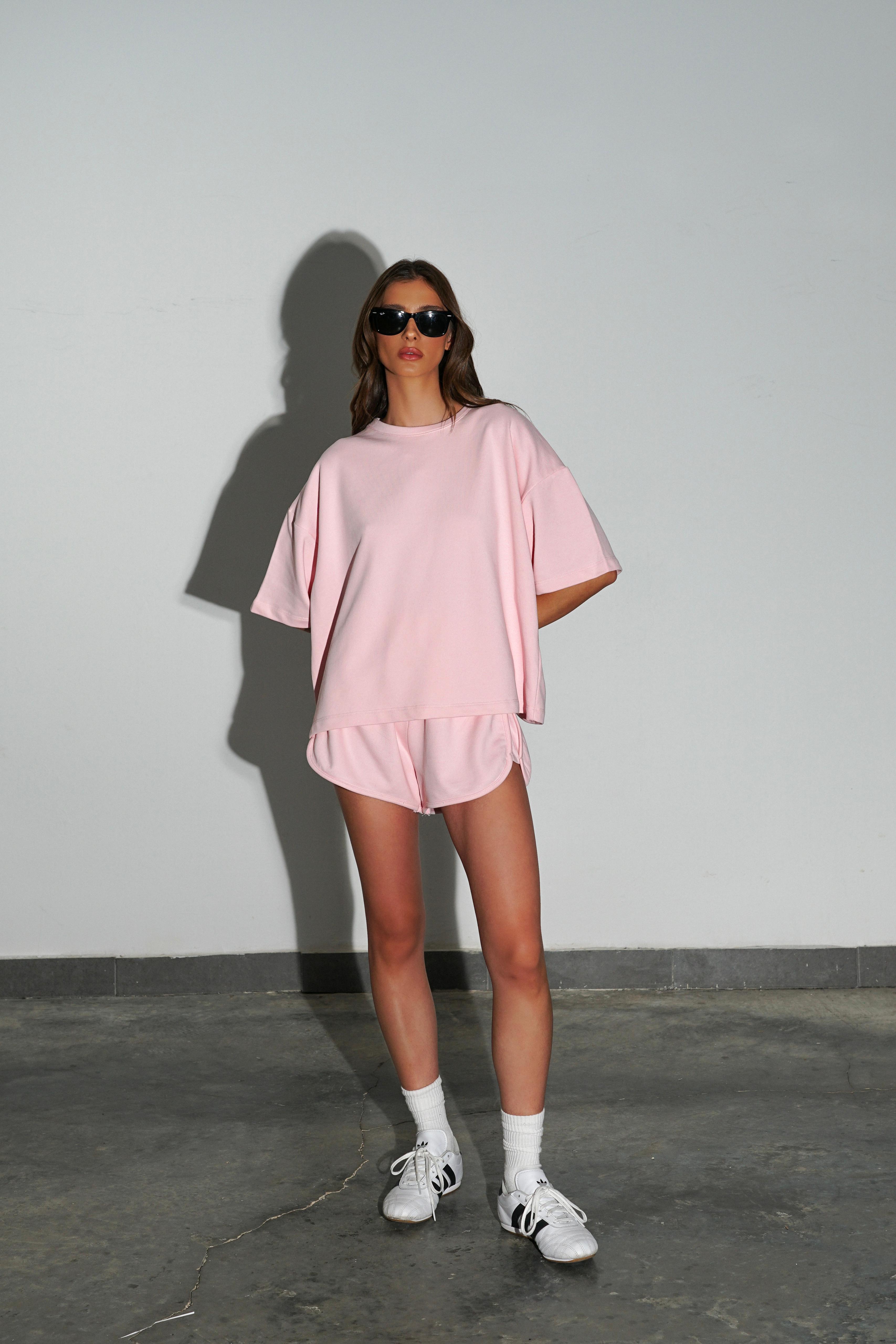 חליפת שריז ורוד