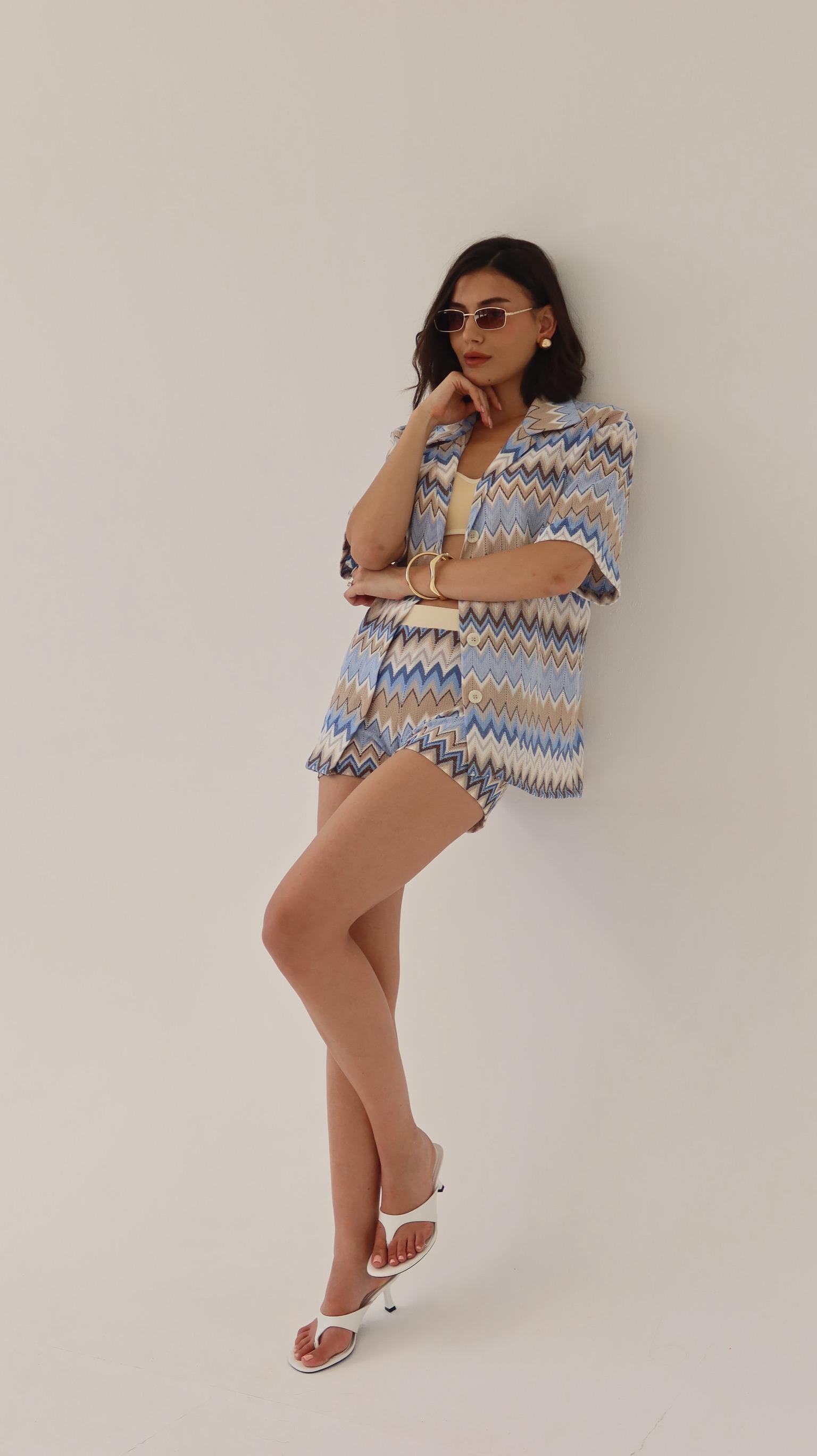 חליפת הלנה כחול