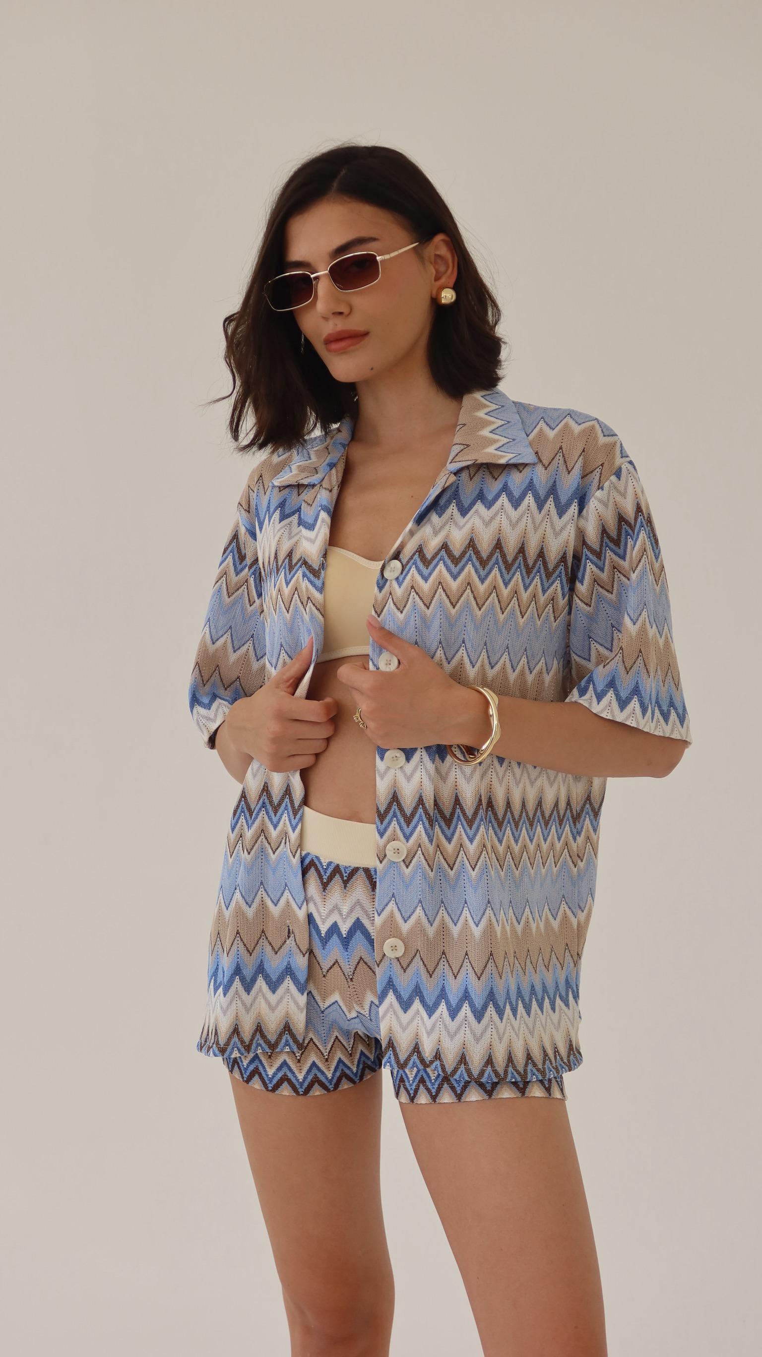 חליפת הלנה כחול