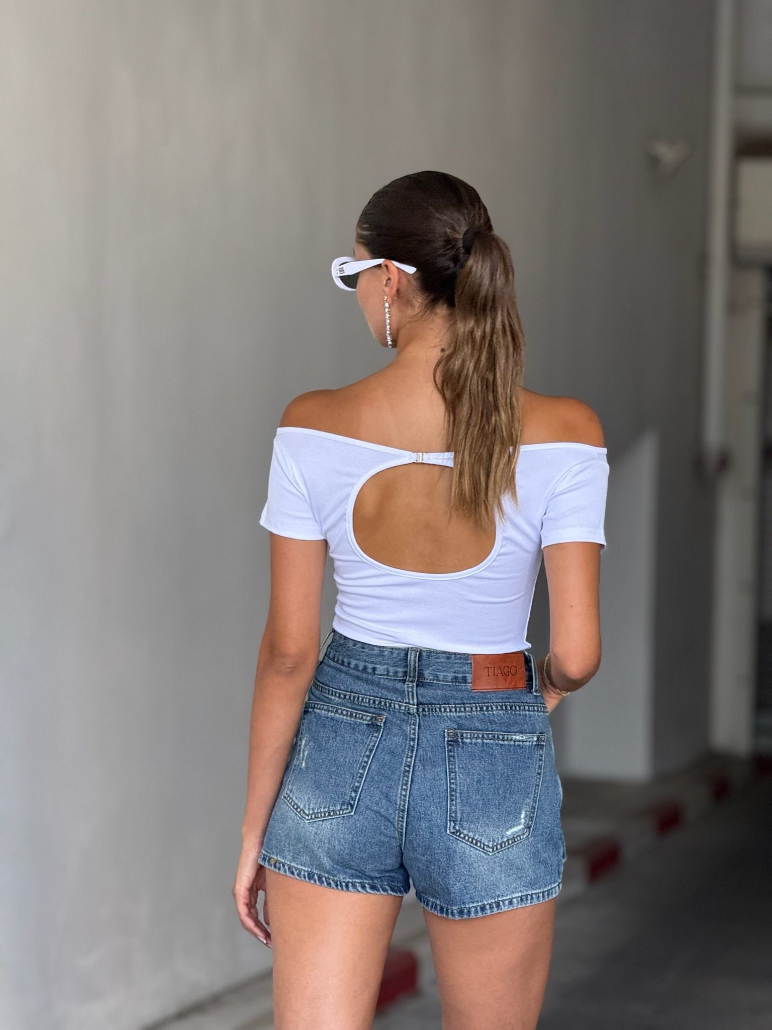 מכנס חצאית ג'ינס מייקל