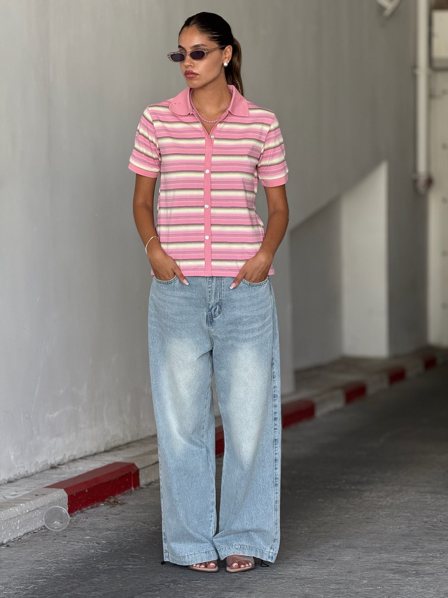 חולצת גילי ורוד