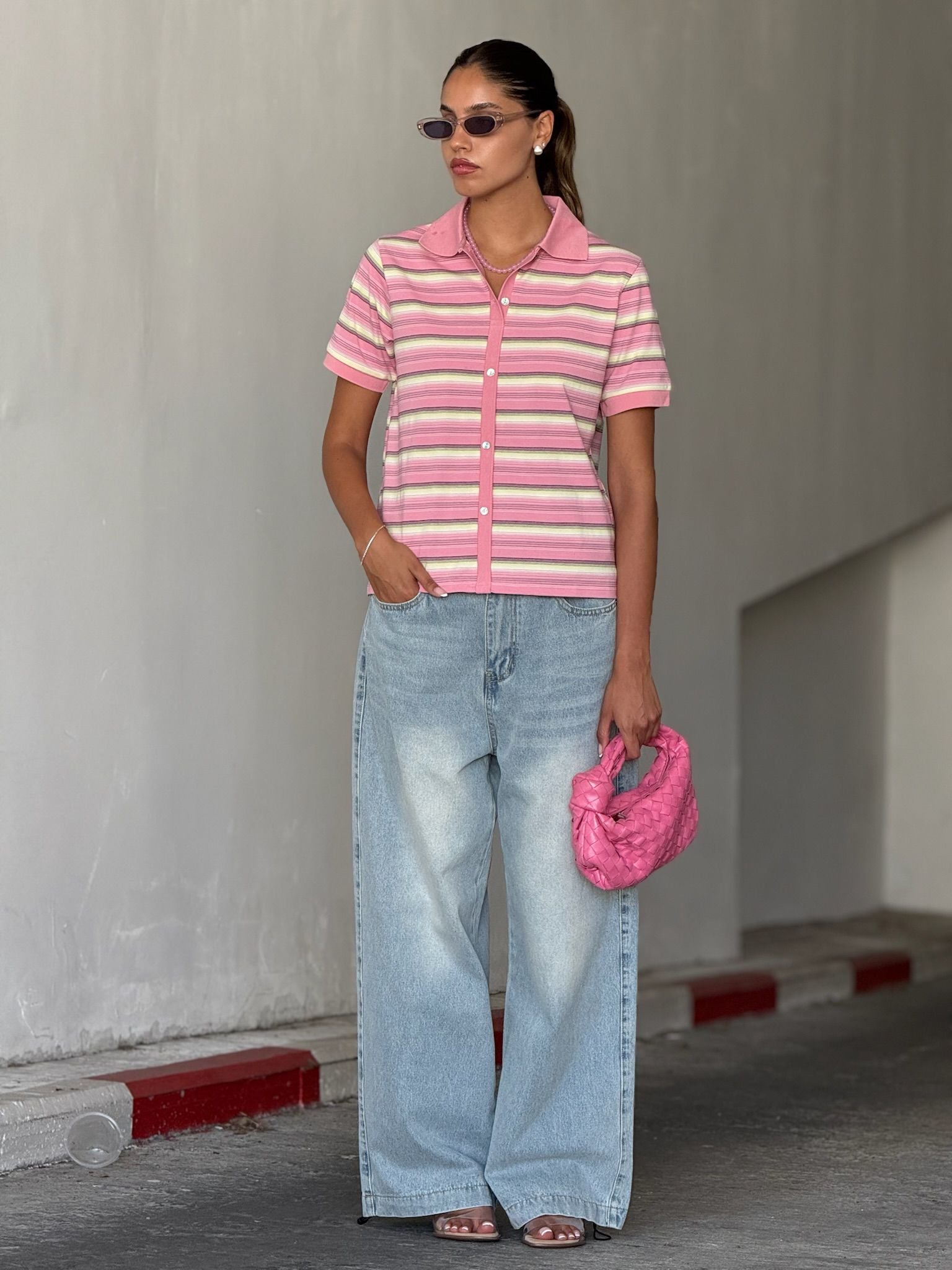 חולצת גילי ורוד