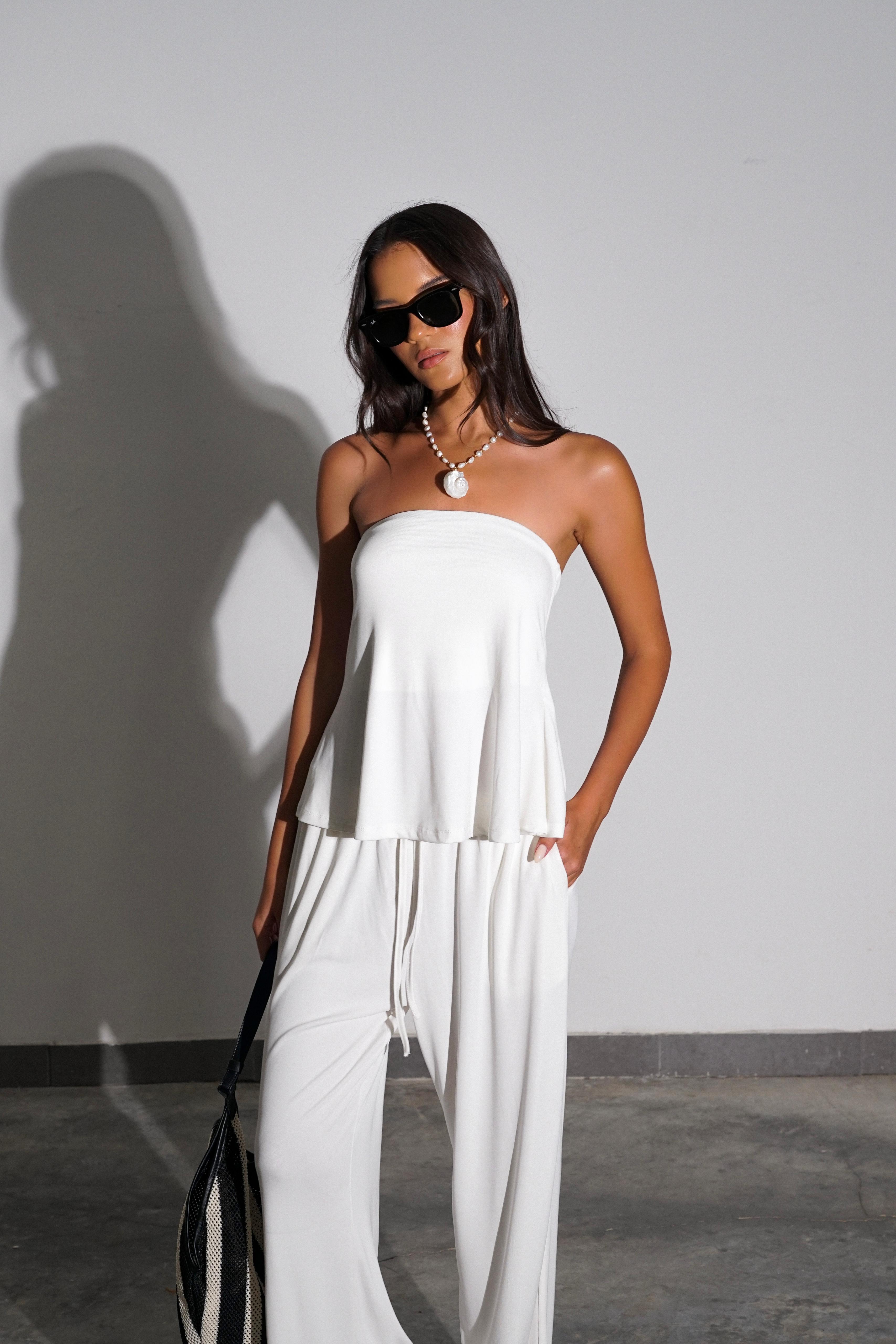 חליפת מוליאר לבן