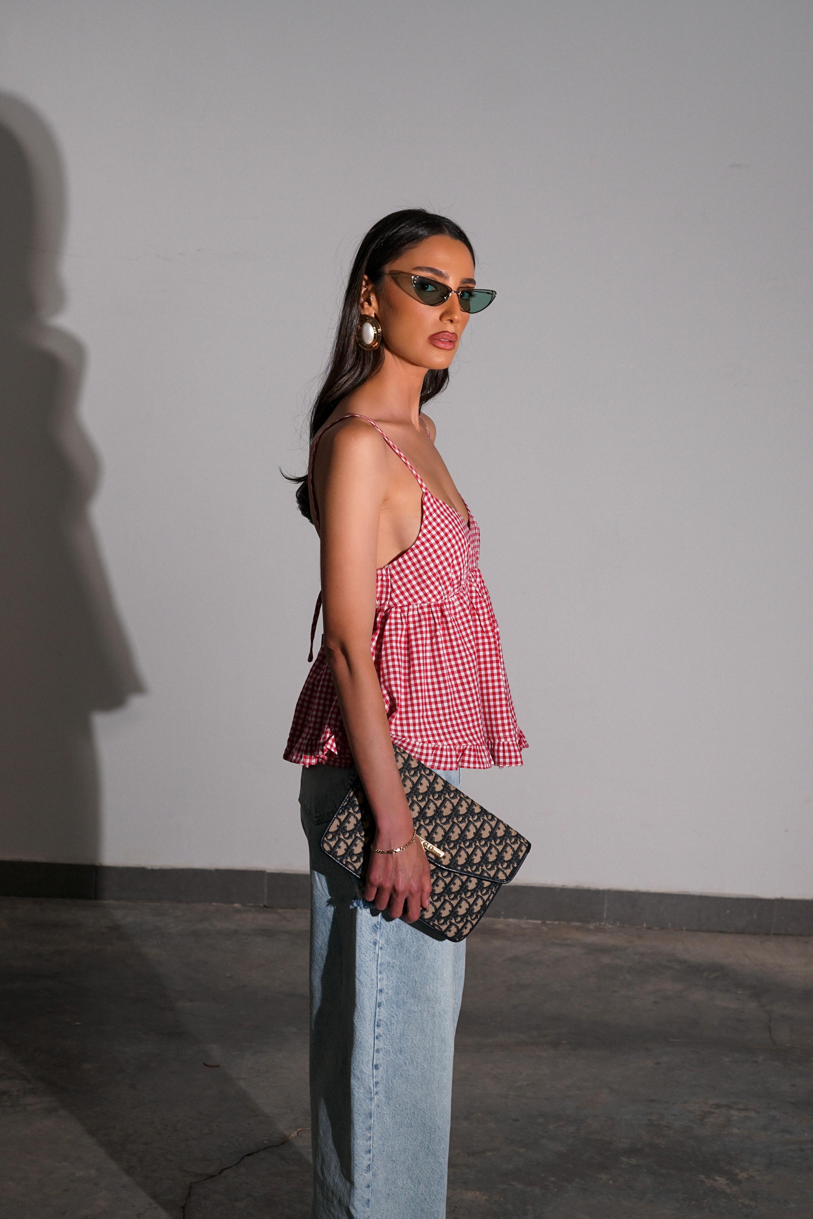 גופיית לטיסן אדום