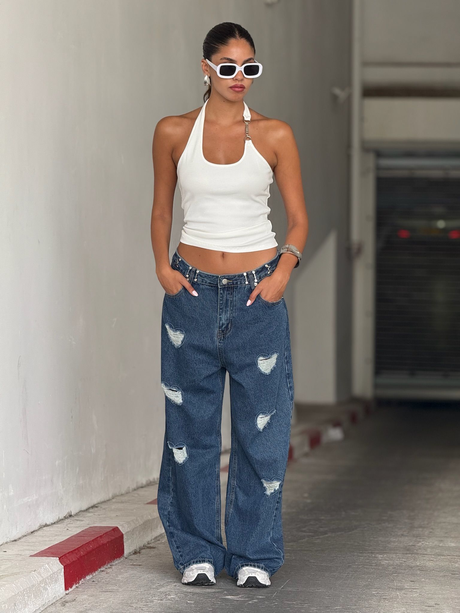 ג'ינס מיליה כחול