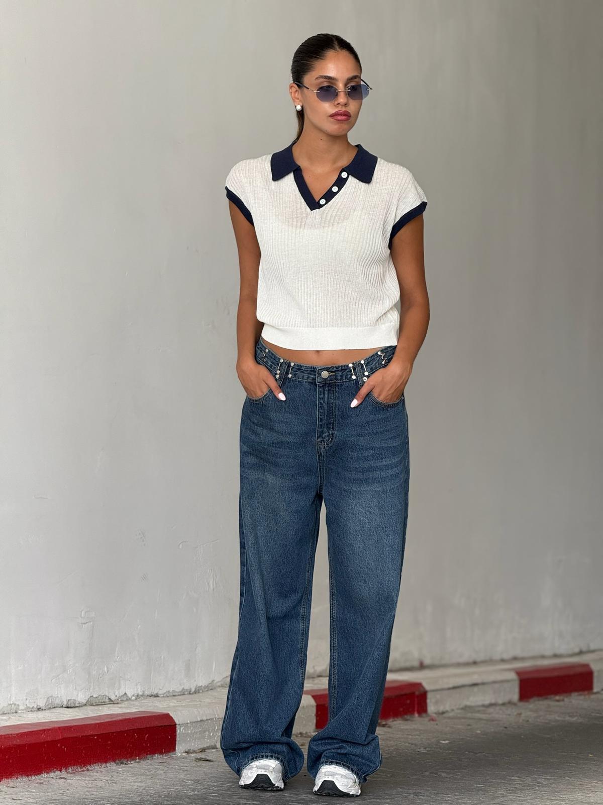 חולצת סוני לבן