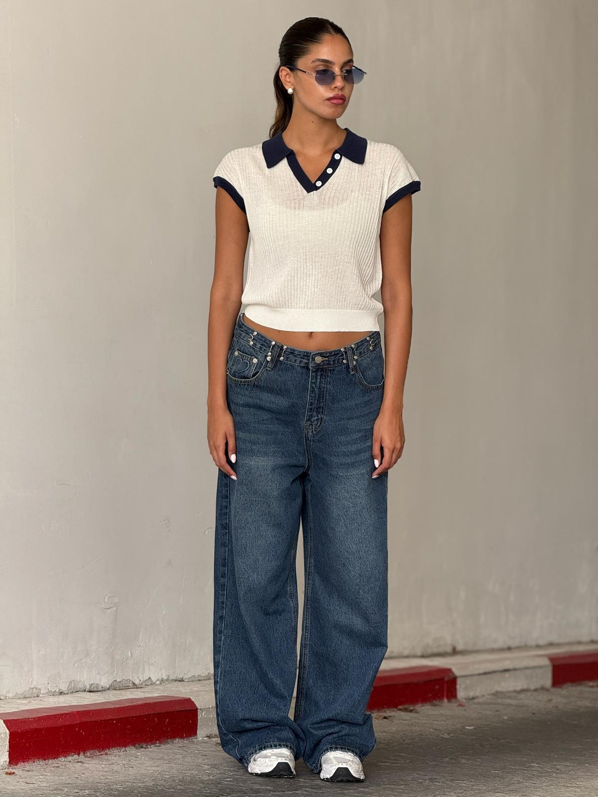 חולצת סוני לבן